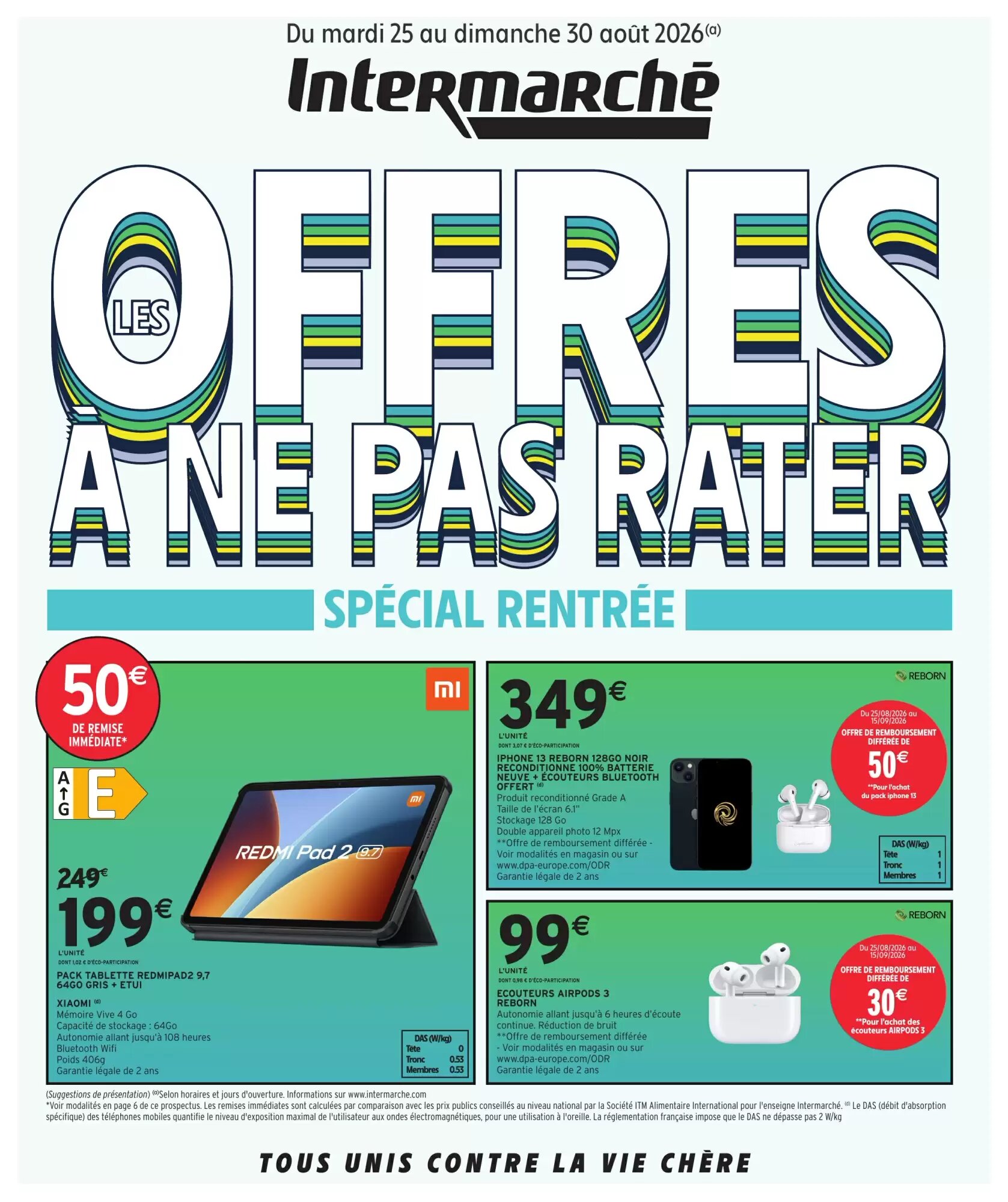 Prospectus promotionnel Intermarché Hyper valable à partir du 25/08/2026 - Page 1.