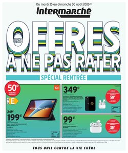 Prospectus promotionnel Intermarché Hyper valable à partir du 25/08/2026