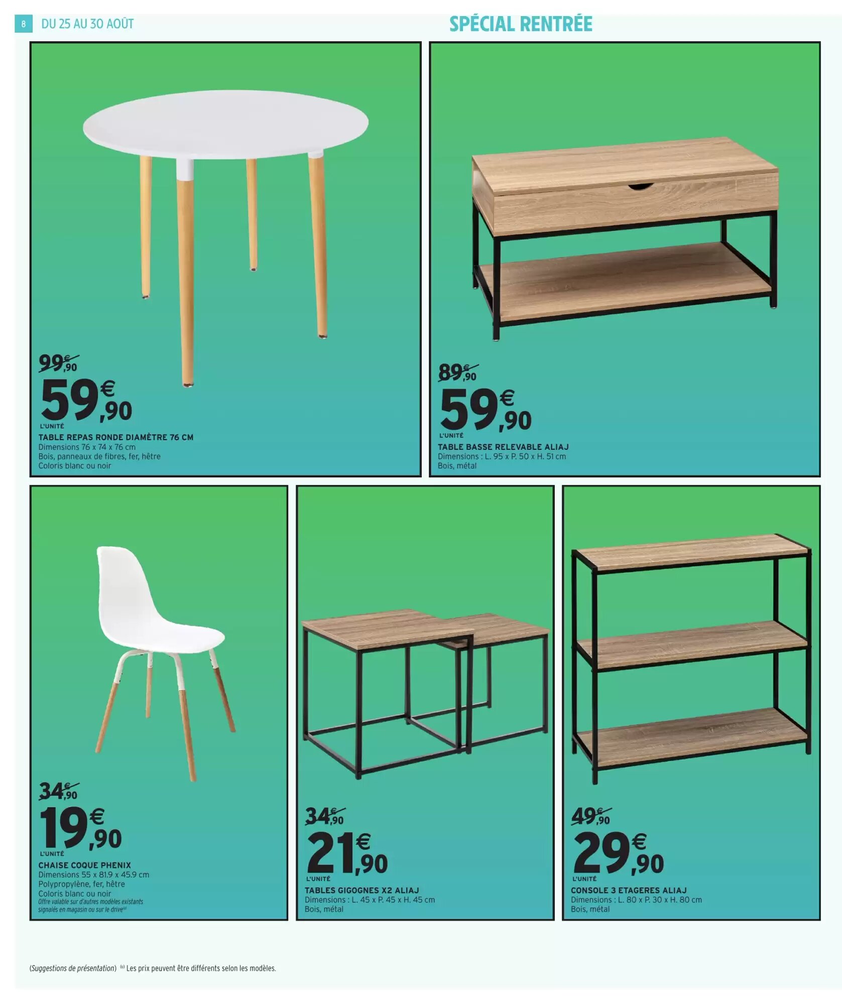 Prospectus promotionnel Intermarché Hyper valable à partir du 25/08/2026 - Page 8.