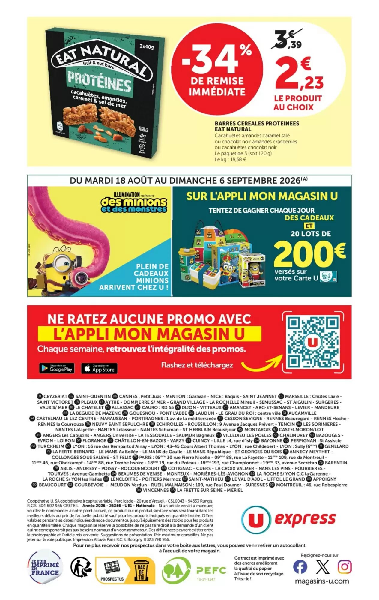Prospectus promotionnel U Express valable à partir du 25/08/2026 - Page 12.