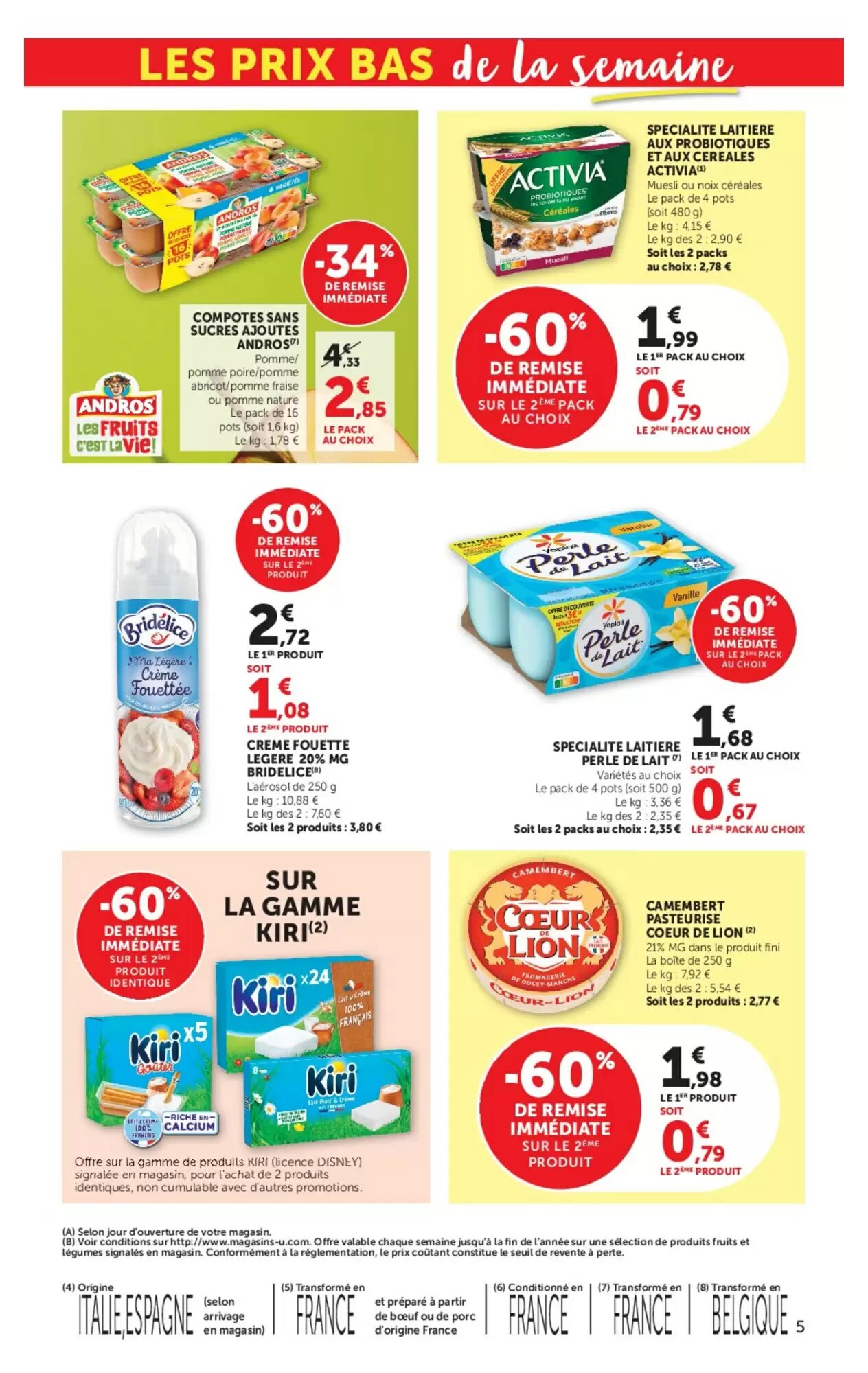 Prospectus promotionnel U Express valable à partir du 25/08/2026 - Page 5.