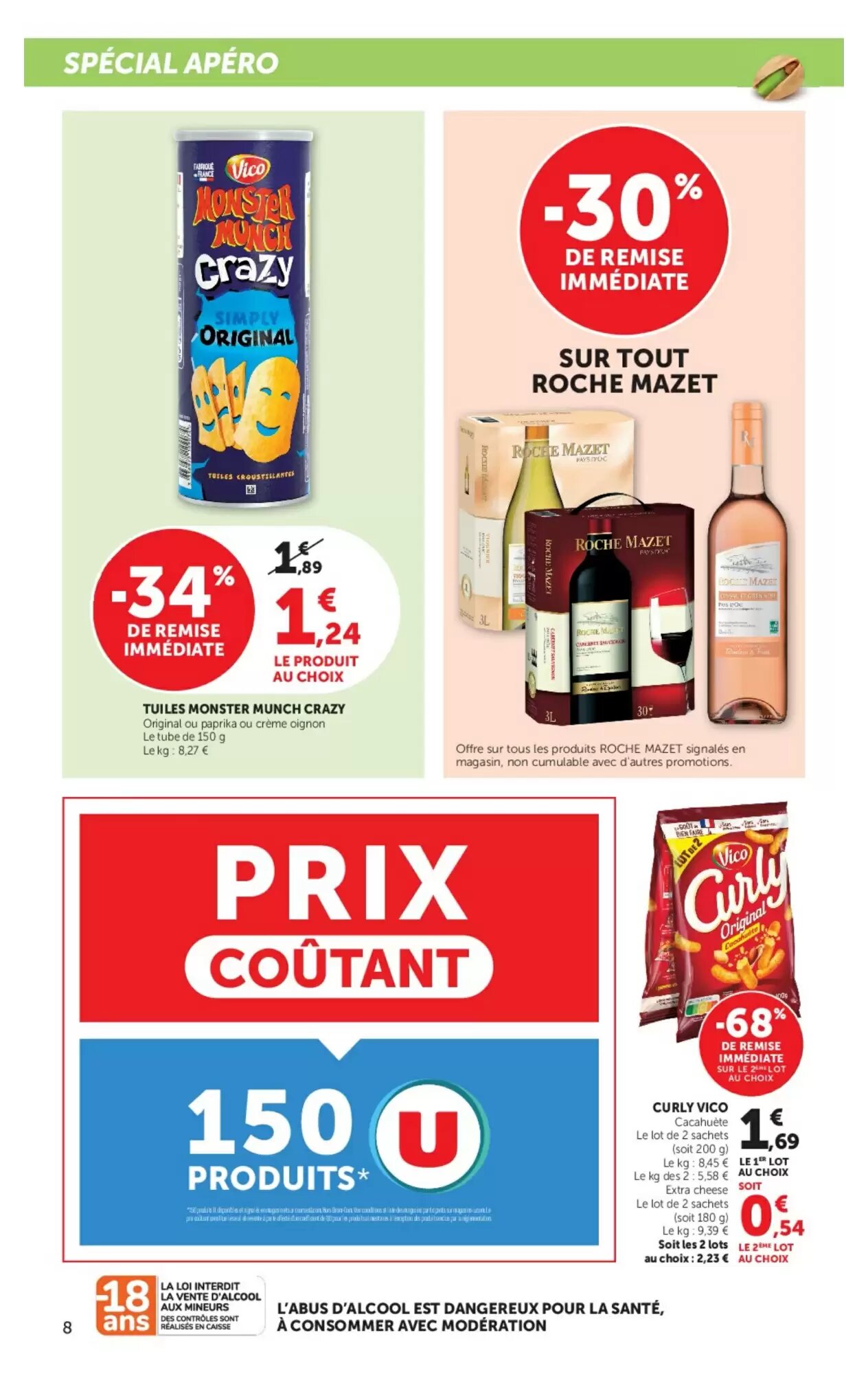 Prospectus promotionnel U Express valable à partir du 25/08/2026 - Page 8.