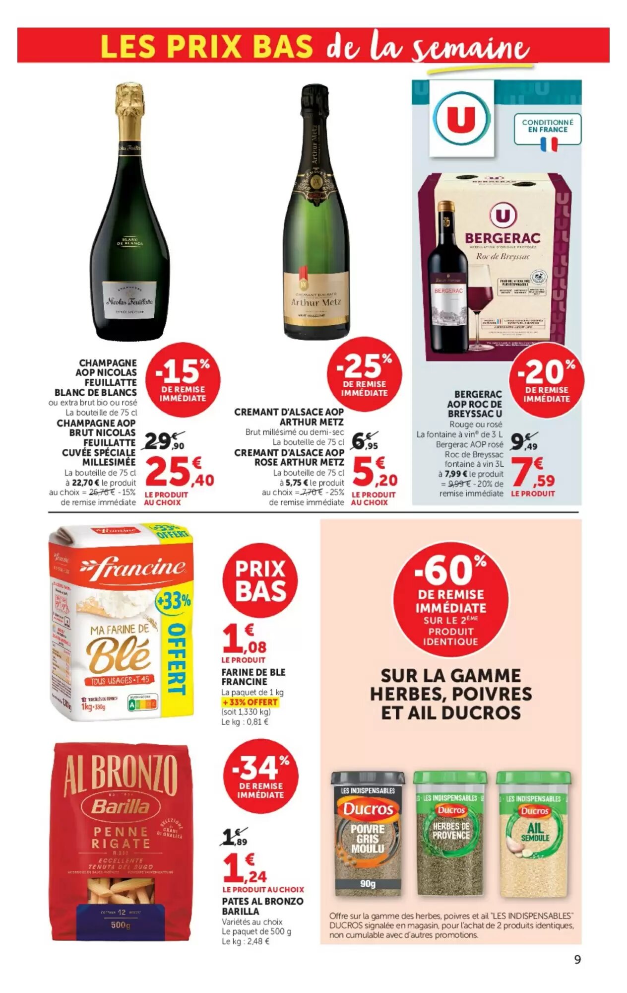 Prospectus promotionnel U Express valable à partir du 25/08/2026 - Page 9.