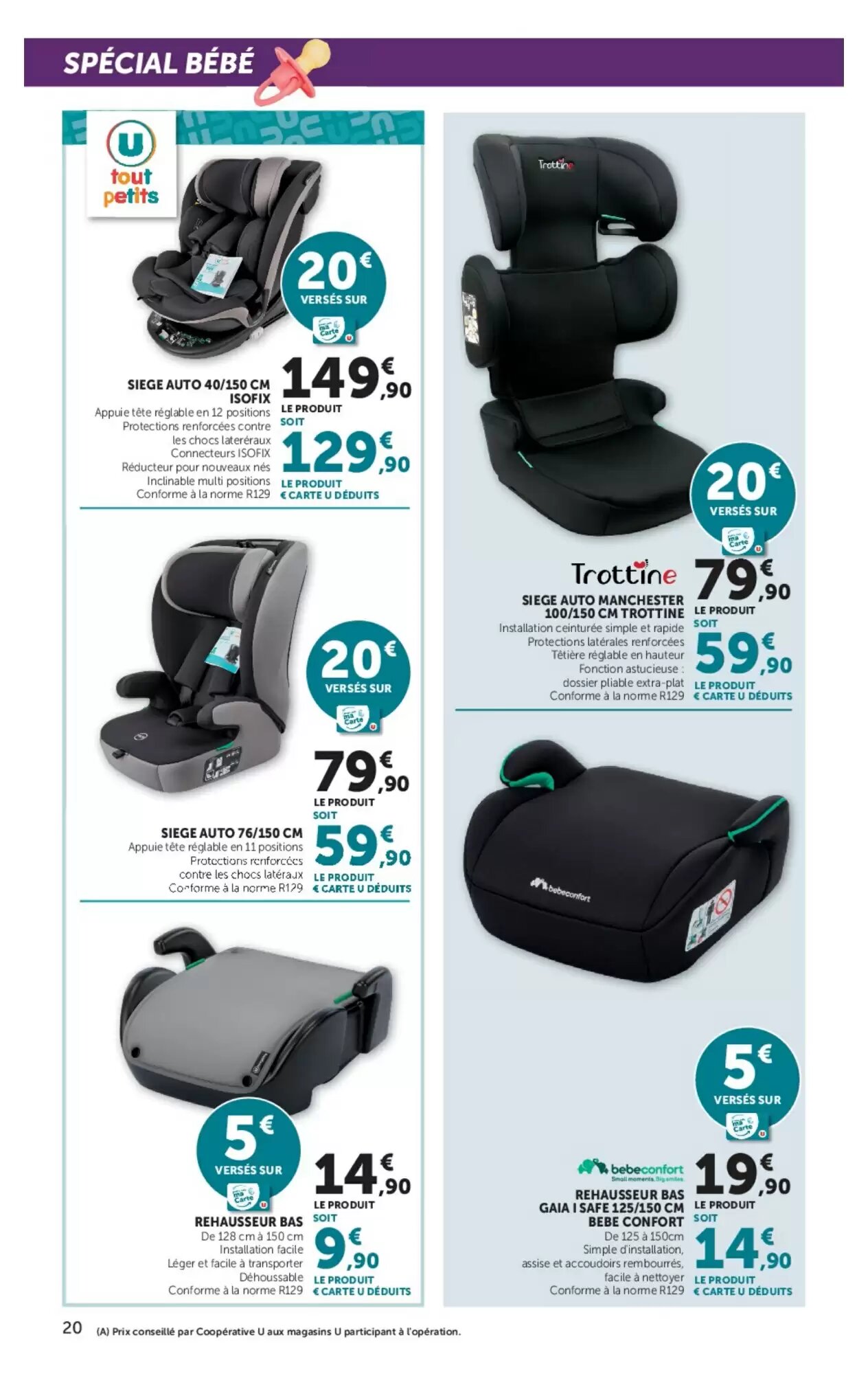 Prospectus promotionnel Hyper U valable à partir du 25/08/2026 - Page 20.