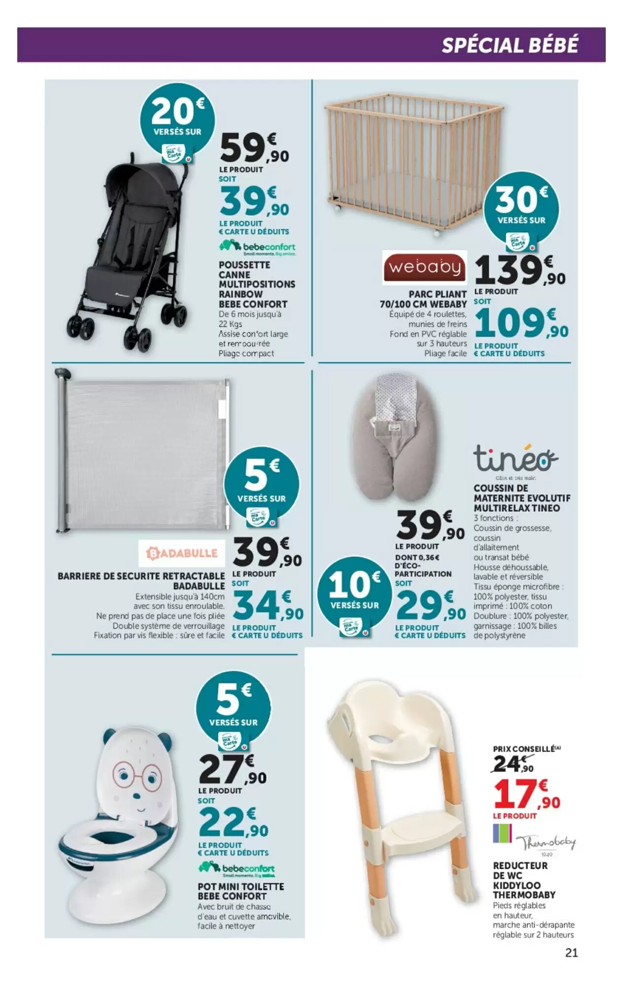 Prospectus promotionnel Hyper U valable à partir du 25/08/2026 - Page 21.