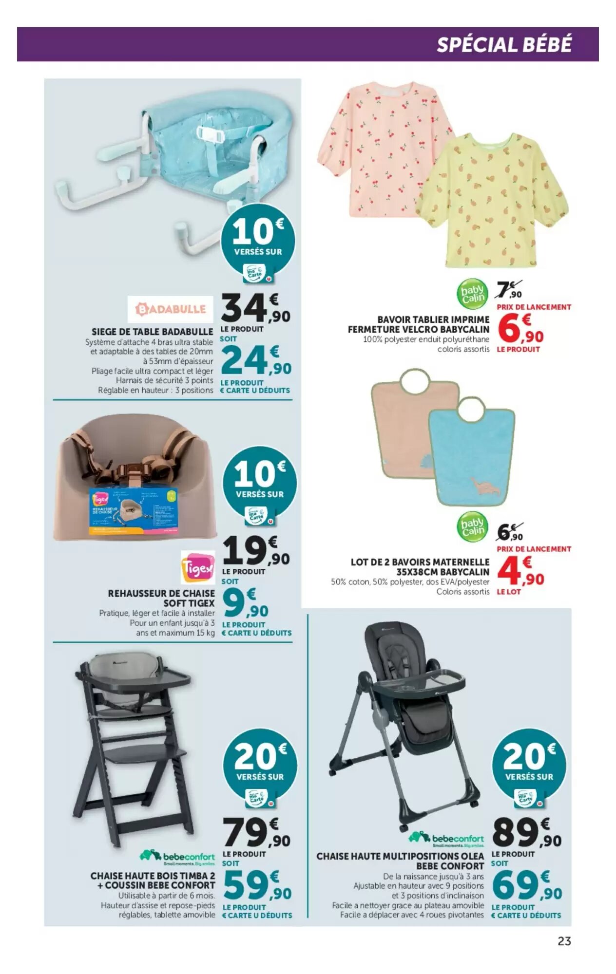 Prospectus promotionnel Hyper U valable à partir du 25/08/2026 - Page 23.