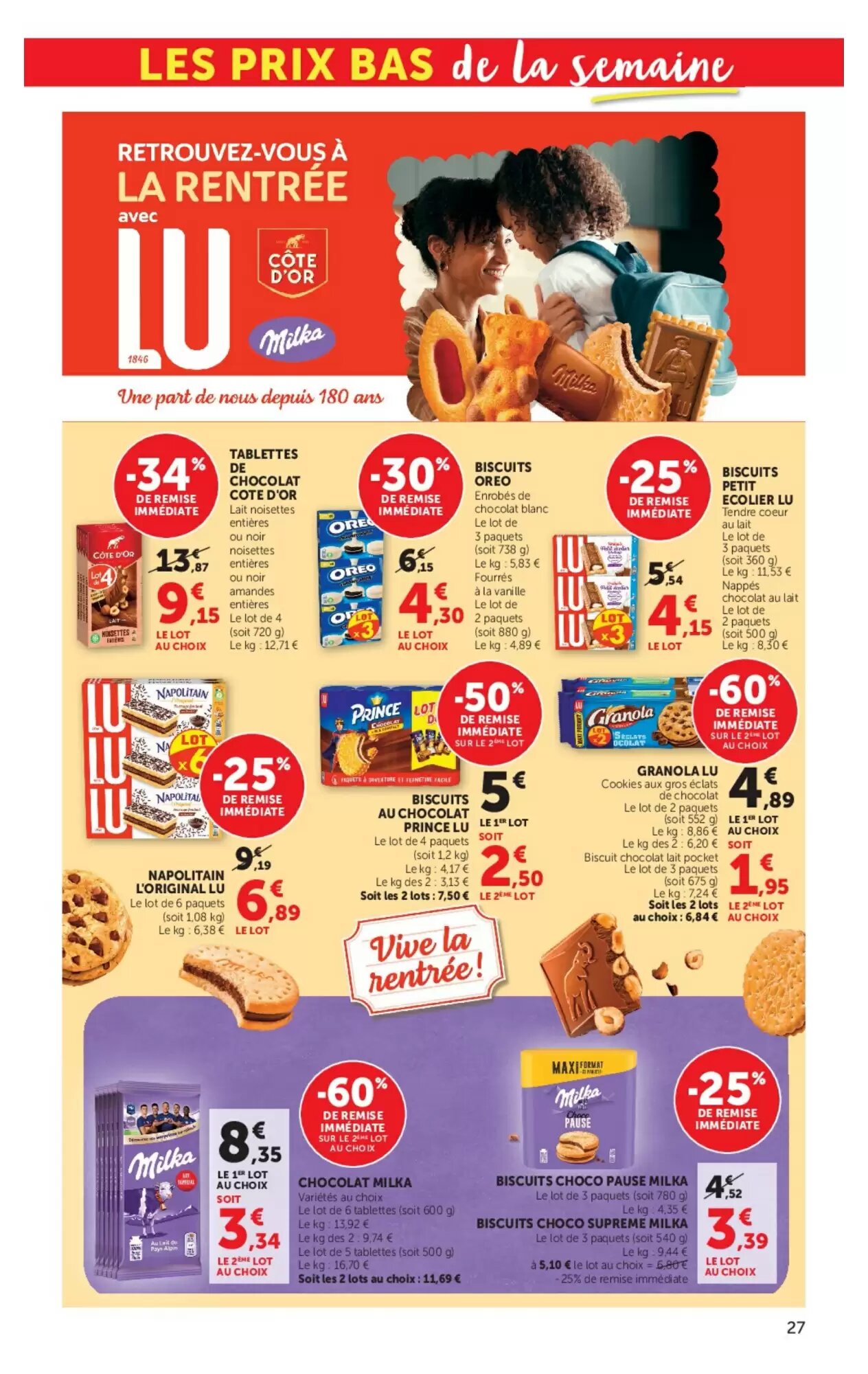 Prospectus promotionnel Hyper U valable à partir du 25/08/2026 - Page 27.