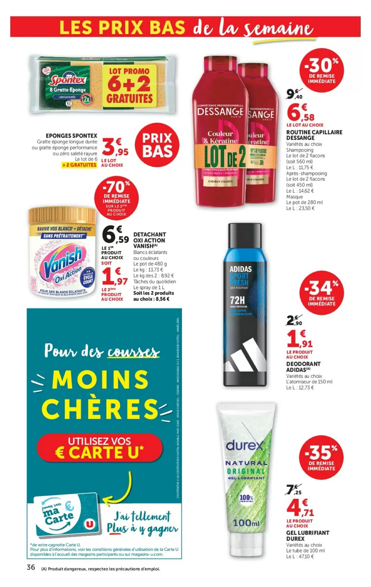 Prospectus promotionnel Hyper U valable à partir du 25/08/2026 - Page 36.