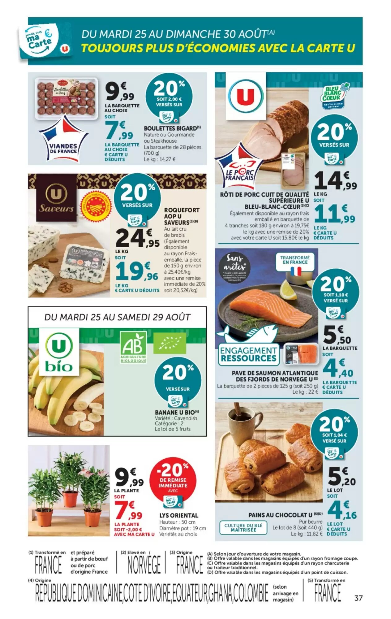 Prospectus promotionnel Hyper U valable à partir du 25/08/2026 - Page 37.