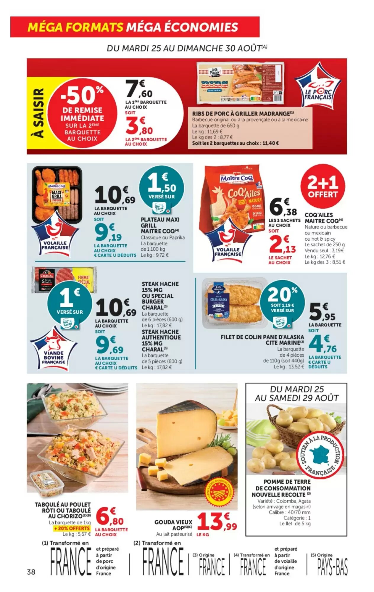 Prospectus promotionnel Hyper U valable à partir du 25/08/2026 - Page 38.