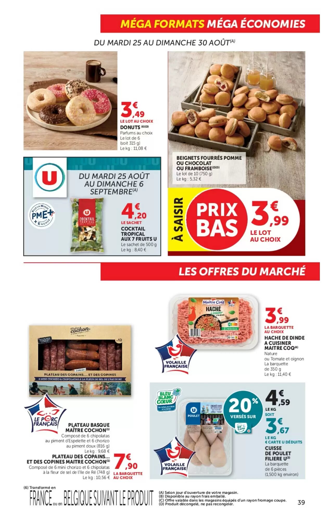 Prospectus promotionnel Hyper U valable à partir du 25/08/2026 - Page 39.
