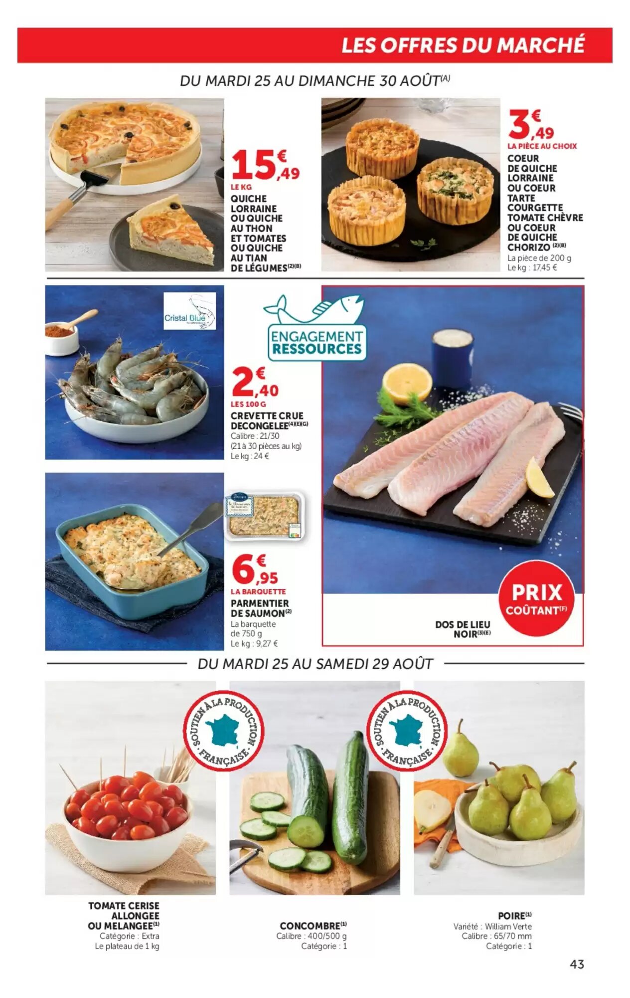 Prospectus promotionnel Hyper U valable à partir du 25/08/2026 - Page 43.