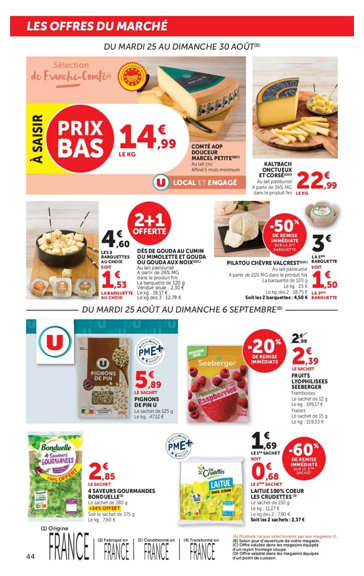 Prospectus promotionnel Hyper U valable à partir du 25/08/2026 - Page 44.