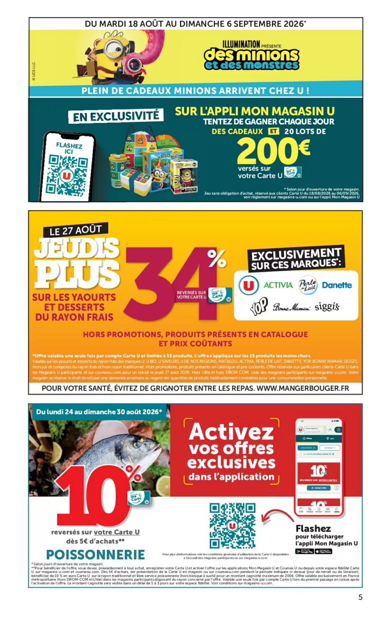 Prospectus promotionnel Hyper U valable à partir du 25/08/2026 - Page 5.