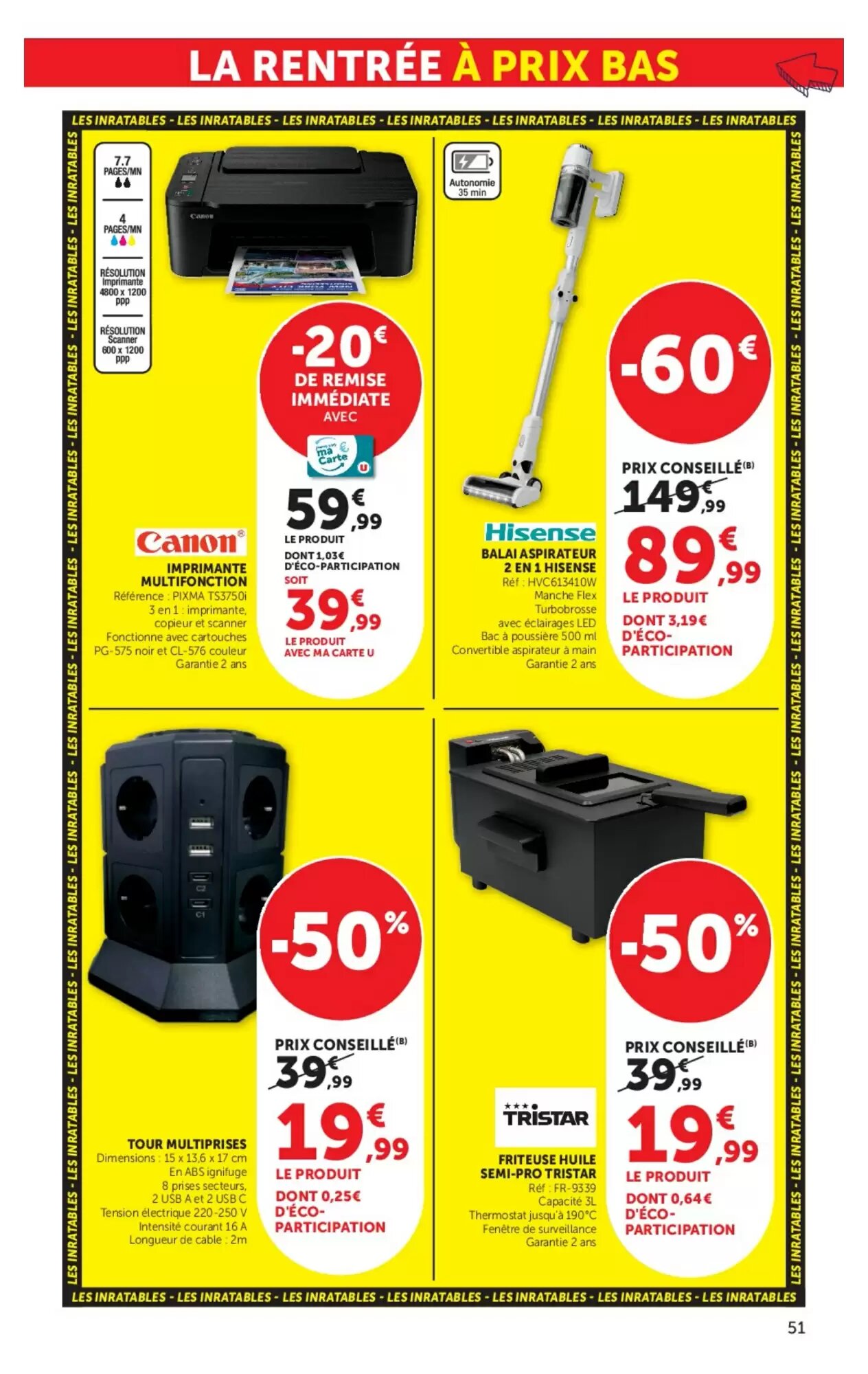 Prospectus promotionnel Hyper U valable à partir du 25/08/2026 - Page 51.