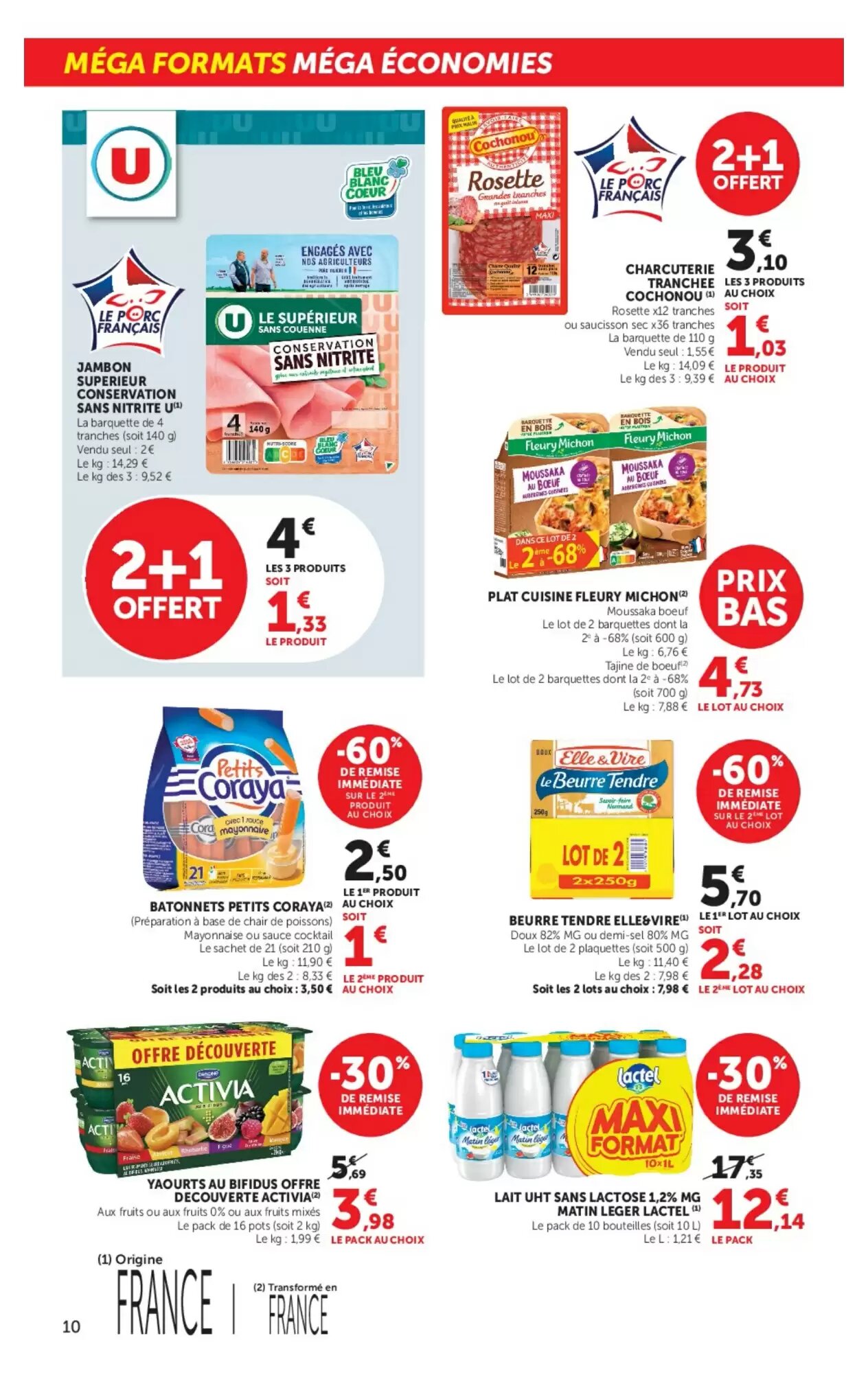 Prospectus promotionnel Super U valable à partir du 25/08/2026 - Page 10.
