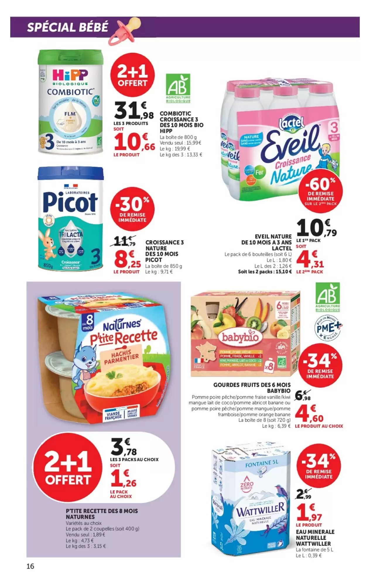 Prospectus promotionnel Super U valable à partir du 25/08/2026 - Page 16.