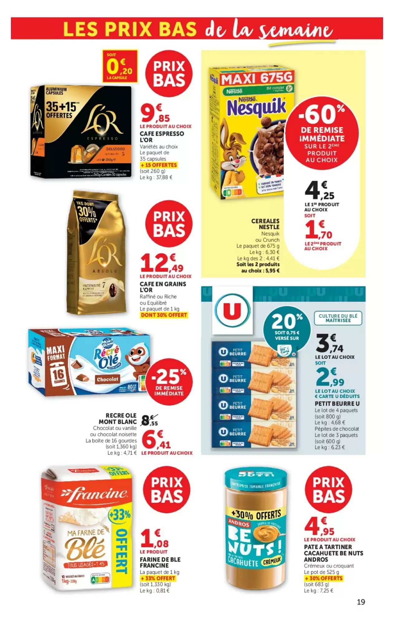 Prospectus promotionnel Super U valable à partir du 25/08/2026 - Page 19.