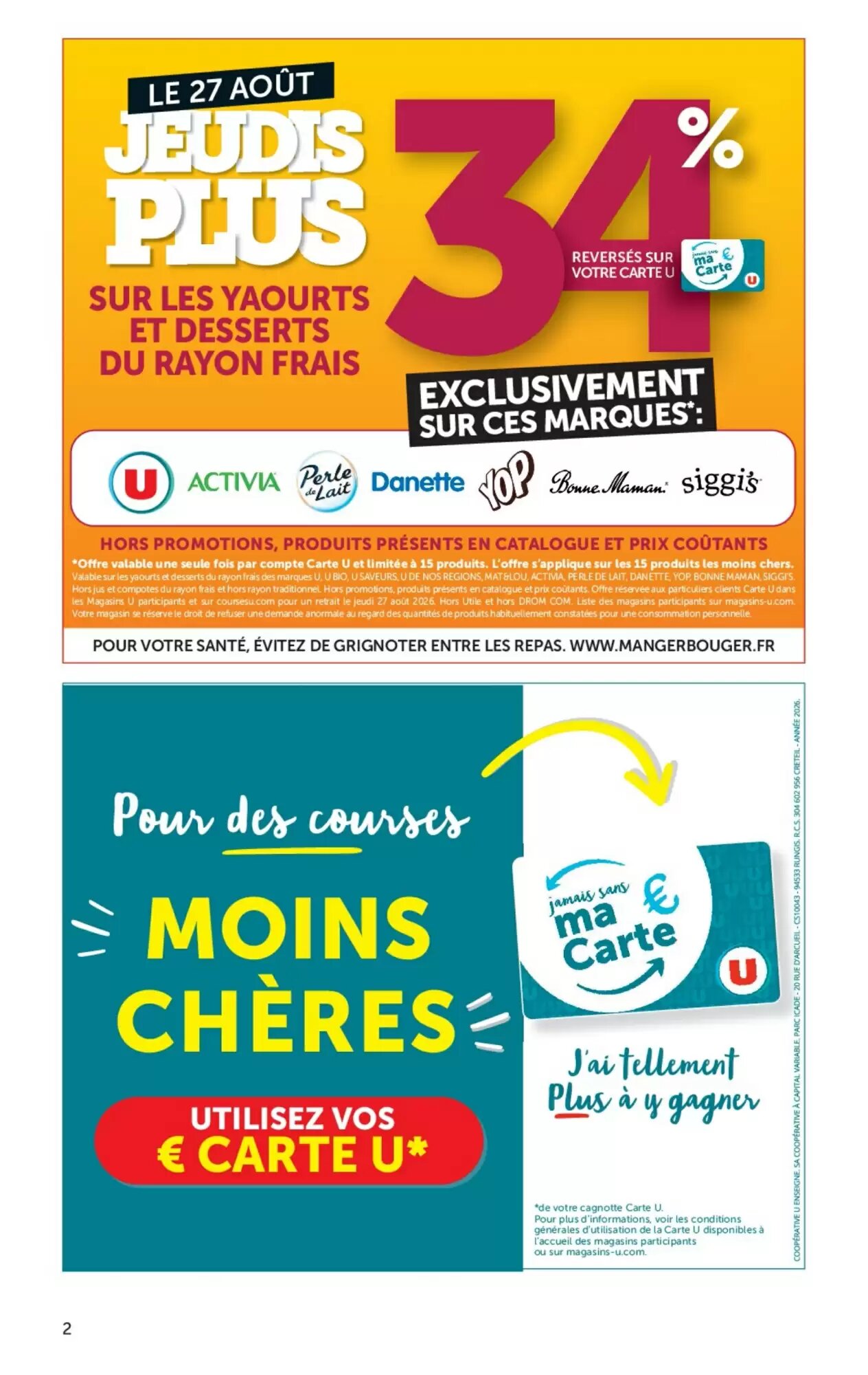 Prospectus promotionnel Super U valable à partir du 25/08/2026 - Page 2.