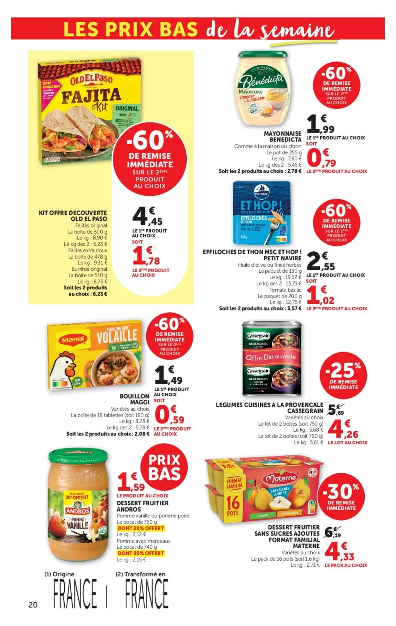 Prospectus promotionnel Super U valable à partir du 25/08/2026 - Page 20.