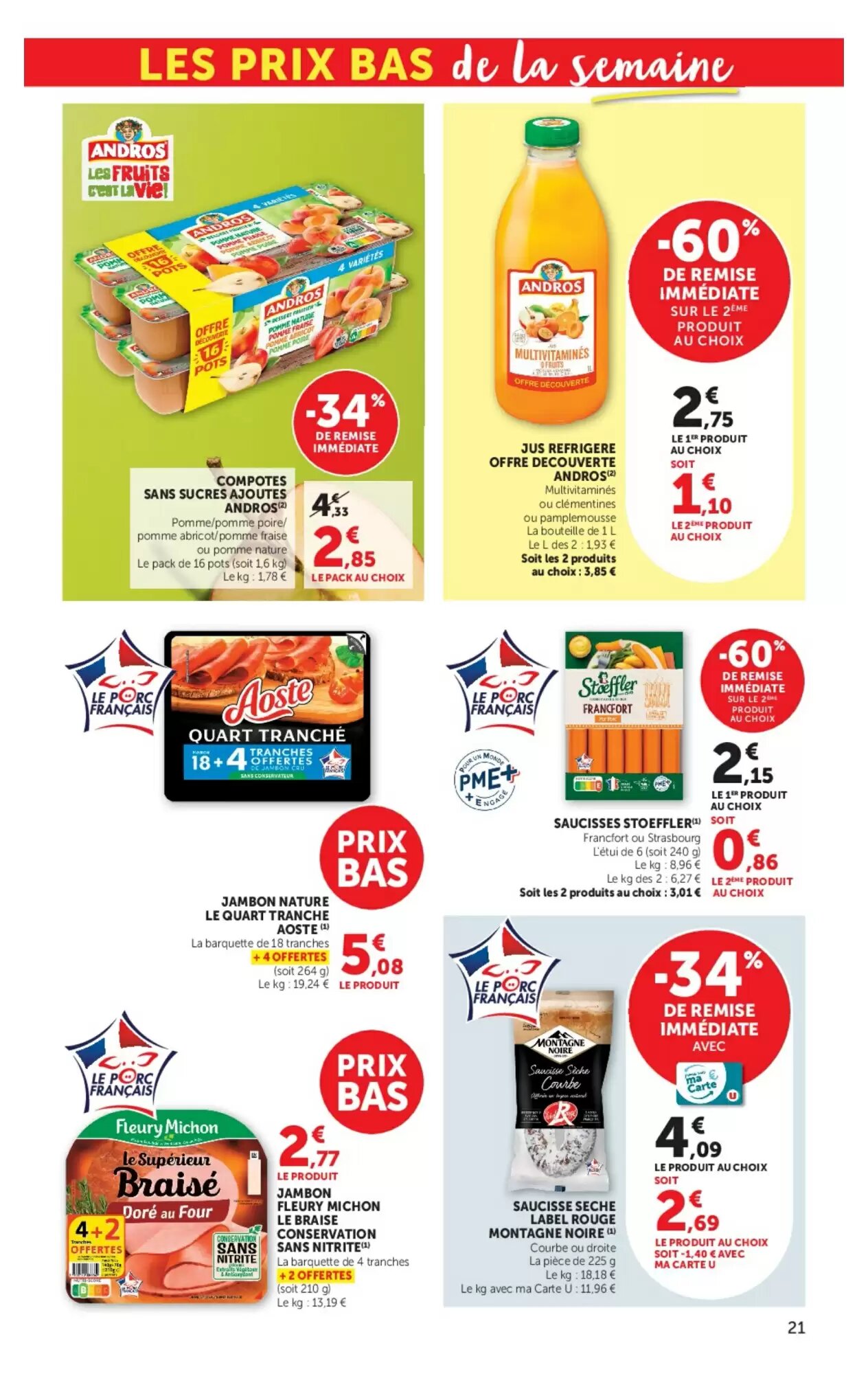 Prospectus promotionnel Super U valable à partir du 25/08/2026 - Page 21.