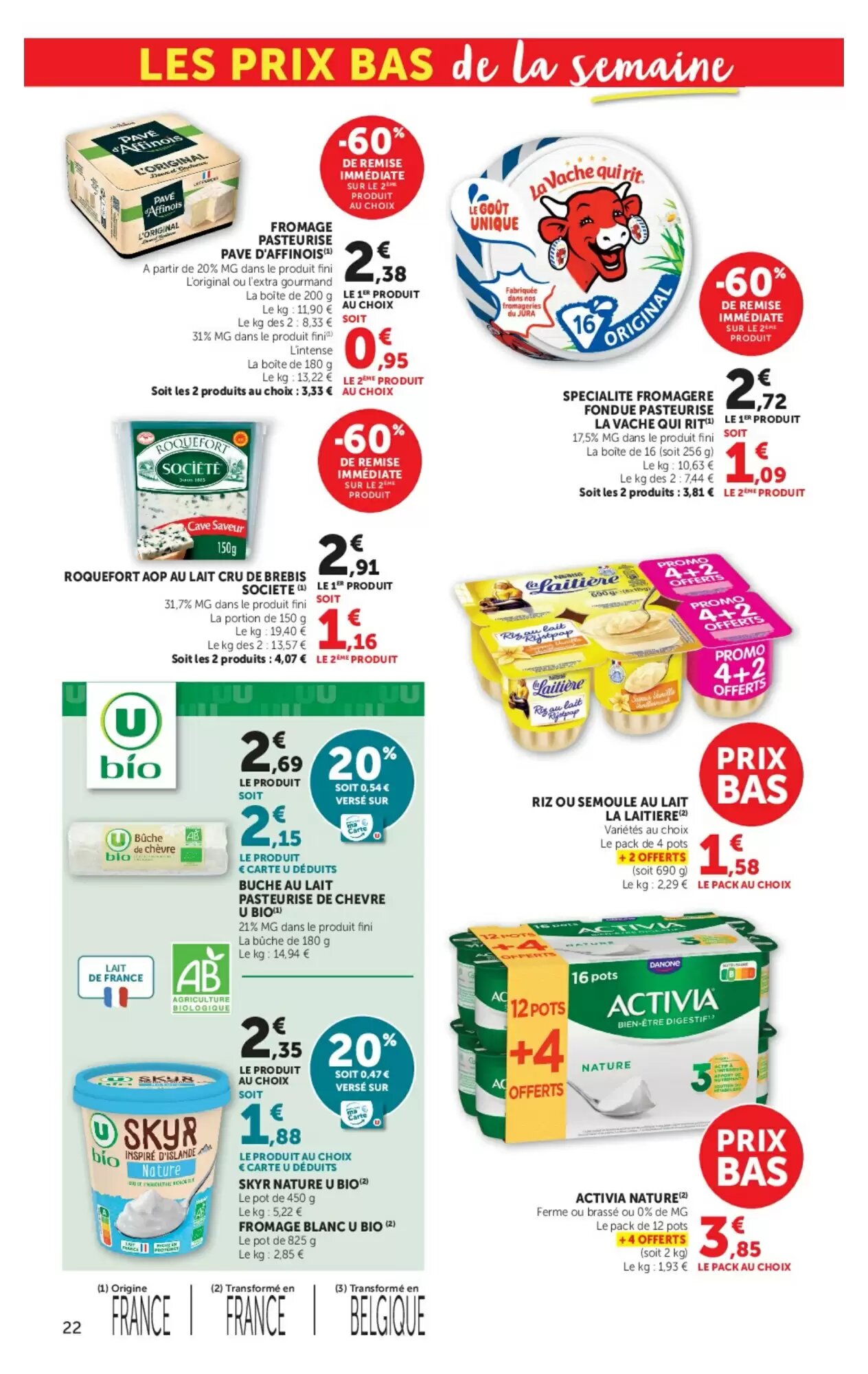 Prospectus promotionnel Super U valable à partir du 25/08/2026 - Page 22.