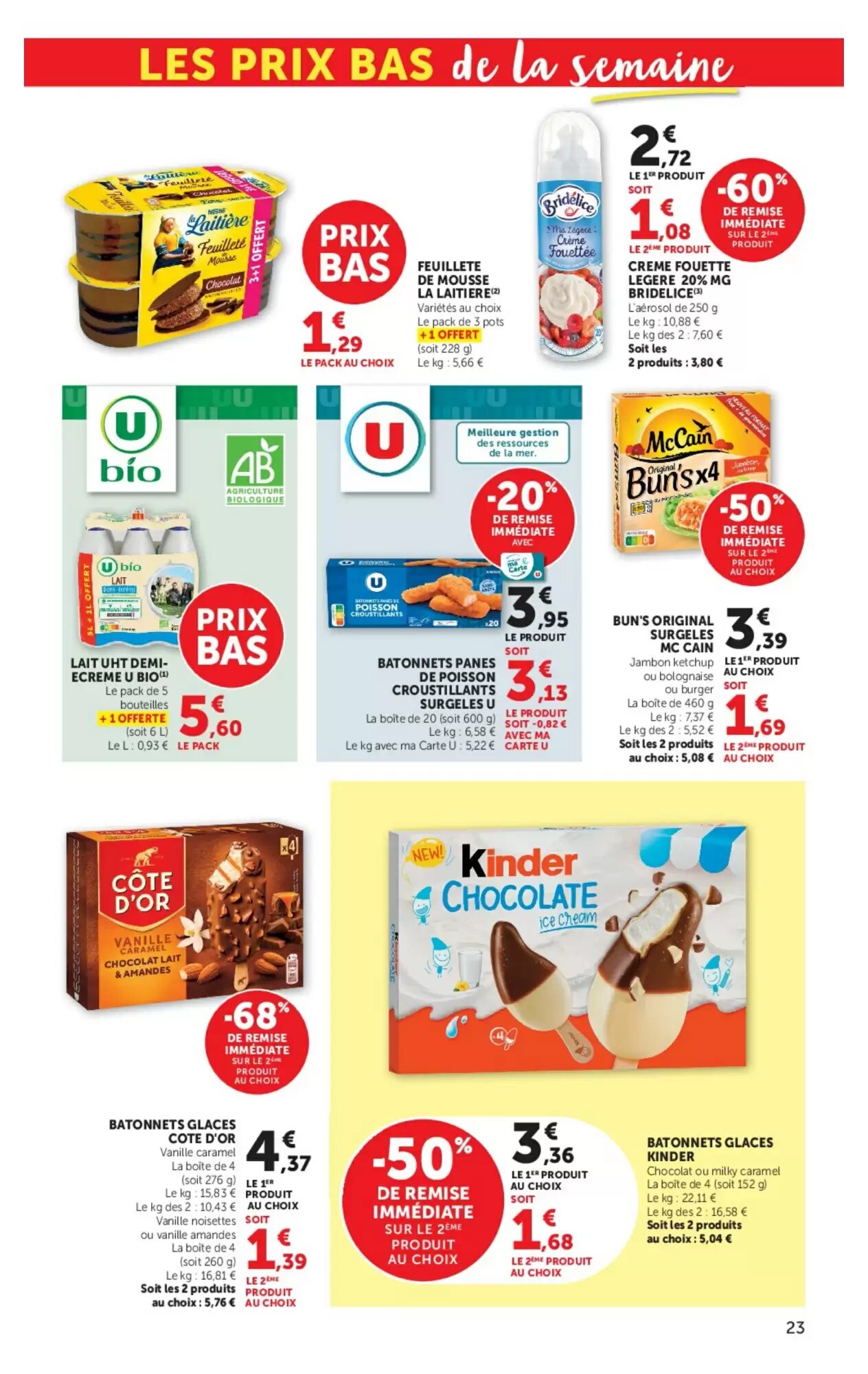Prospectus promotionnel Super U valable à partir du 25/08/2026 - Page 23.
