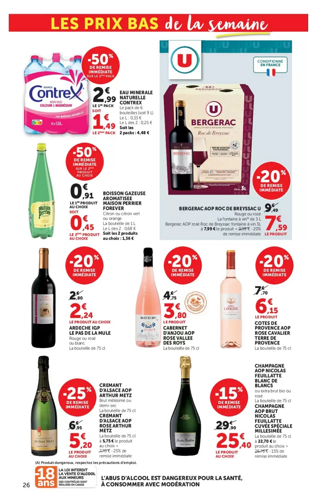 Prospectus promotionnel Super U valable à partir du 25/08/2026 - Page 26.