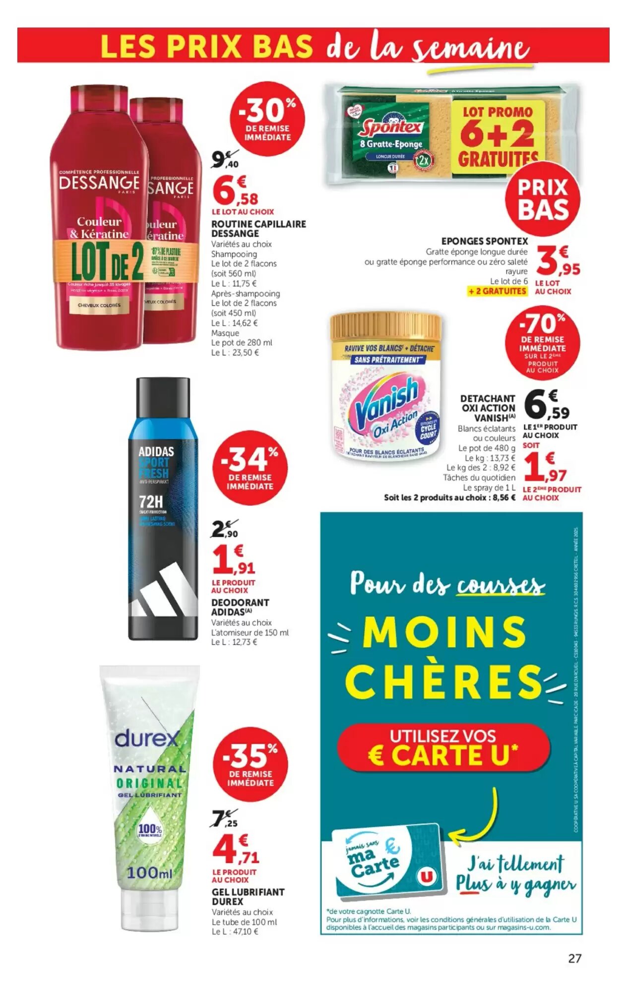 Prospectus promotionnel Super U valable à partir du 25/08/2026 - Page 27.