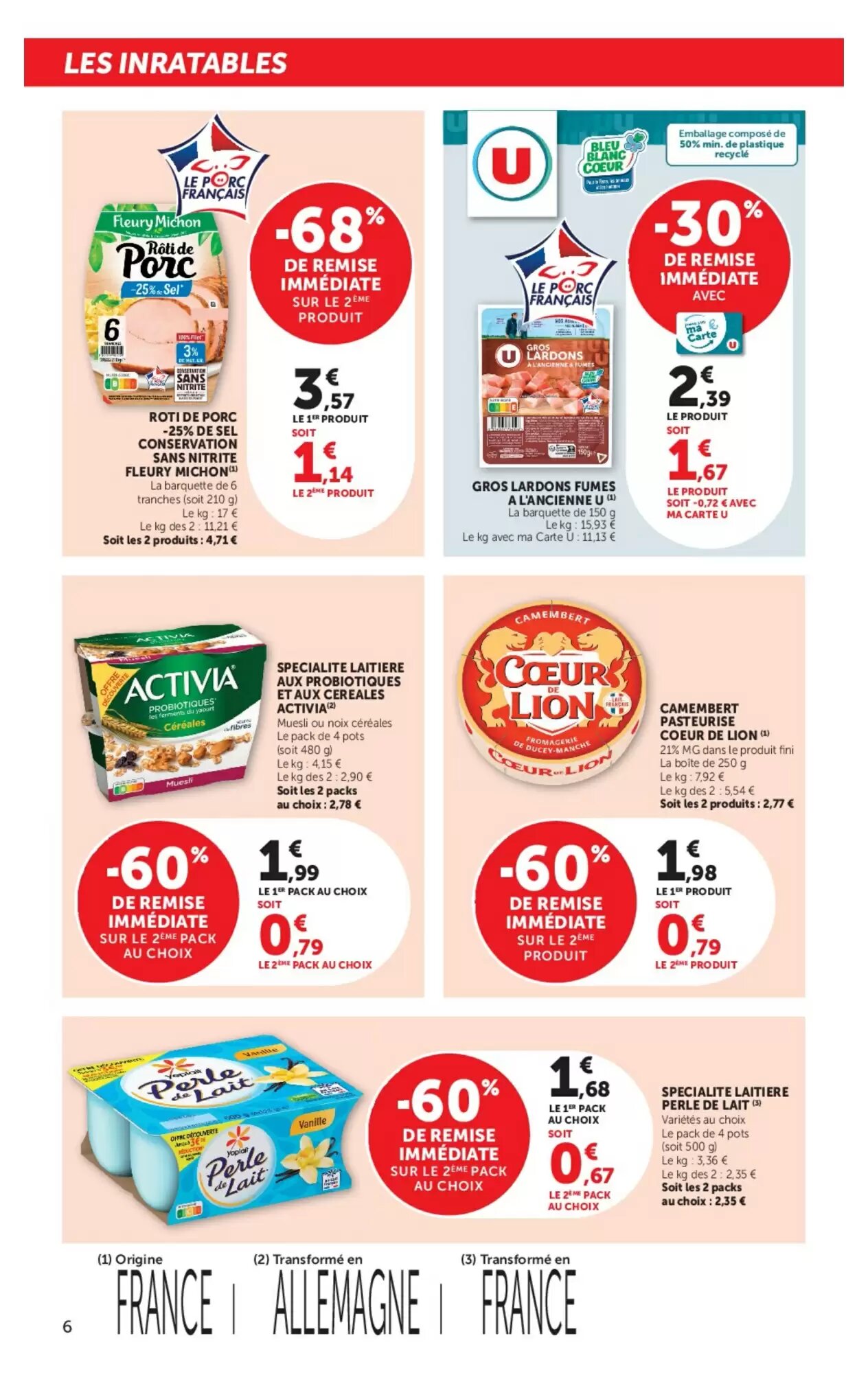 Prospectus promotionnel Super U valable à partir du 25/08/2026 - Page 6.