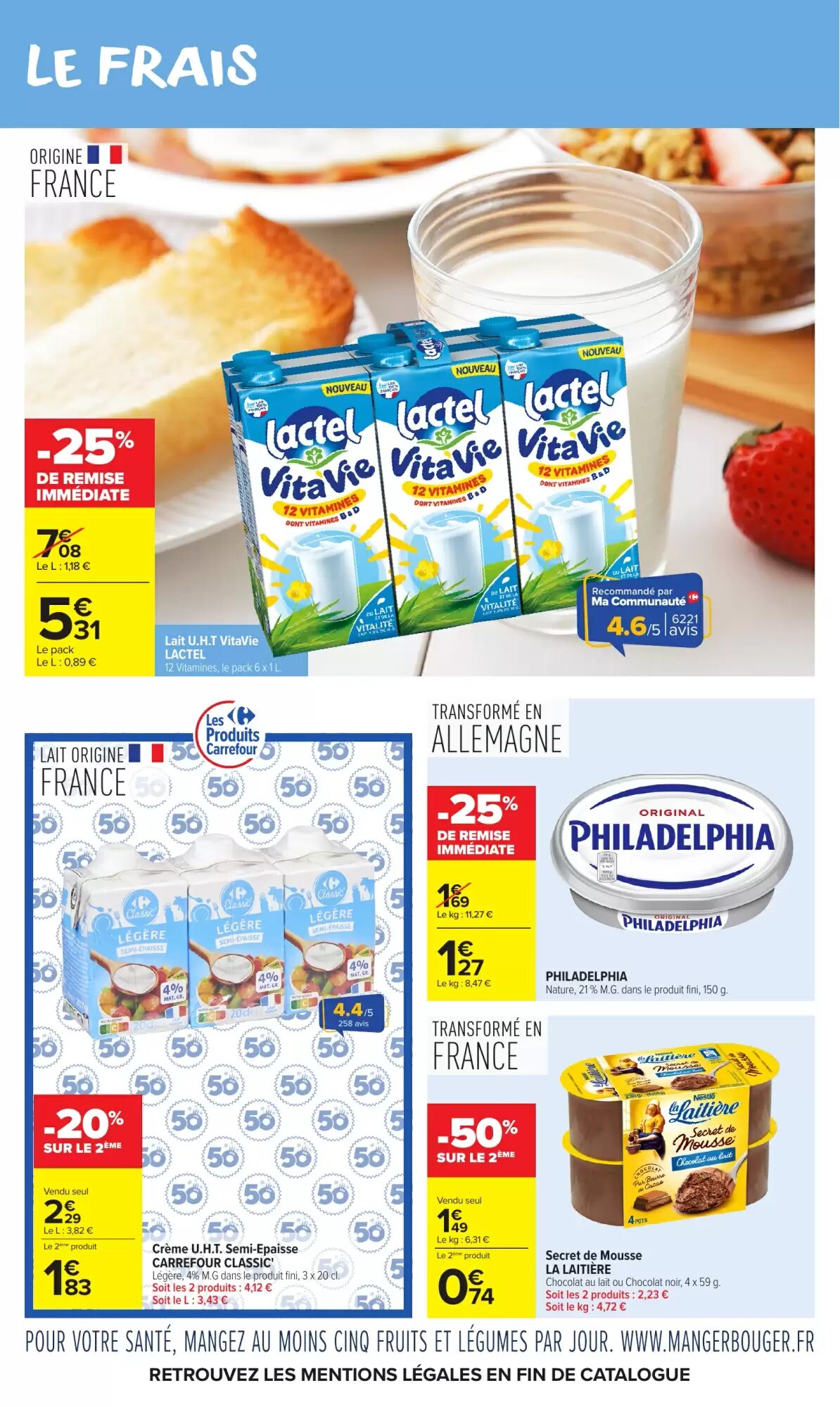 Prospectus promotionnel Carrefour Market valable à partir du 25/08/2026 - Page 5.