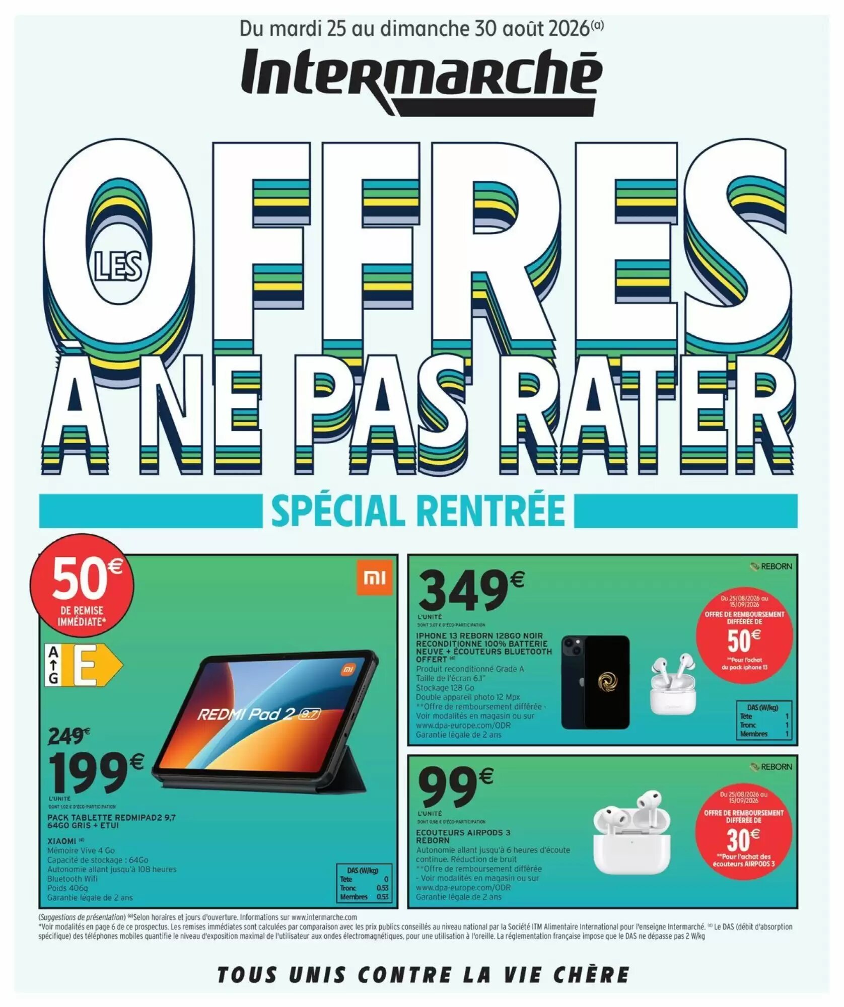 Prospectus promotionnel Intermarché valable à partir du 25/08/2026 - Page 1.