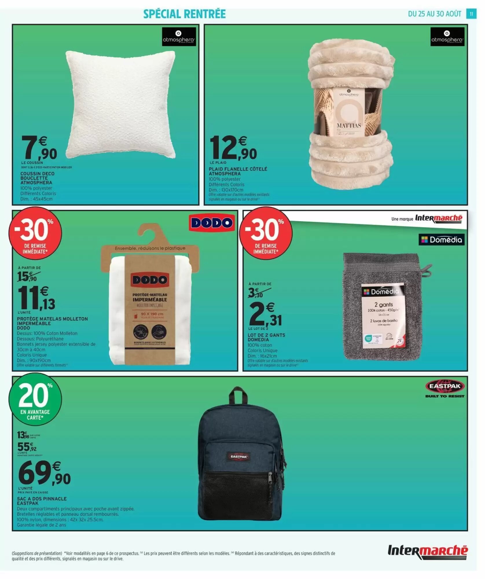 Prospectus promotionnel Intermarché valable à partir du 25/08/2026 - Page 11.