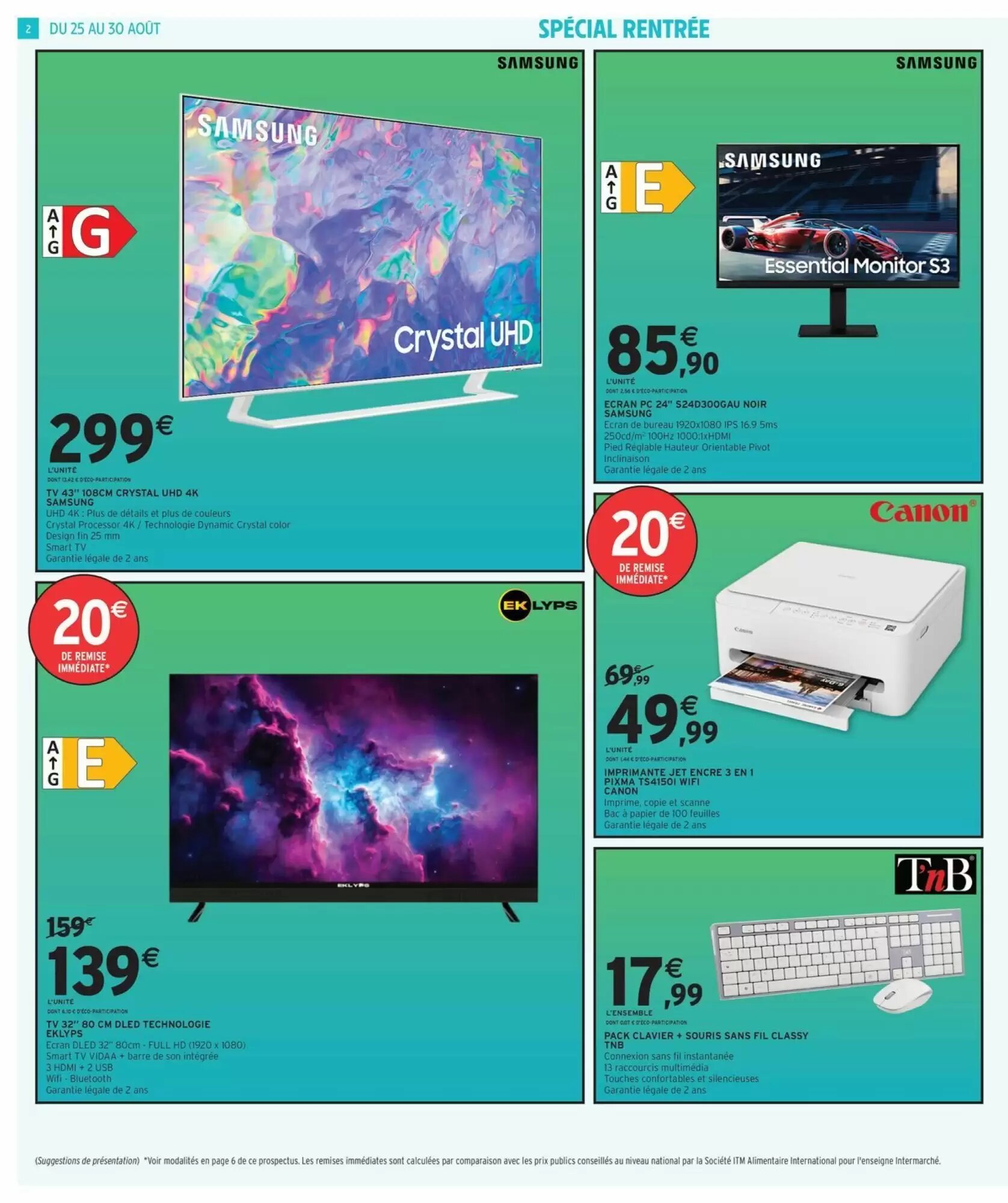 Prospectus promotionnel Intermarché valable à partir du 25/08/2026 - Page 2.