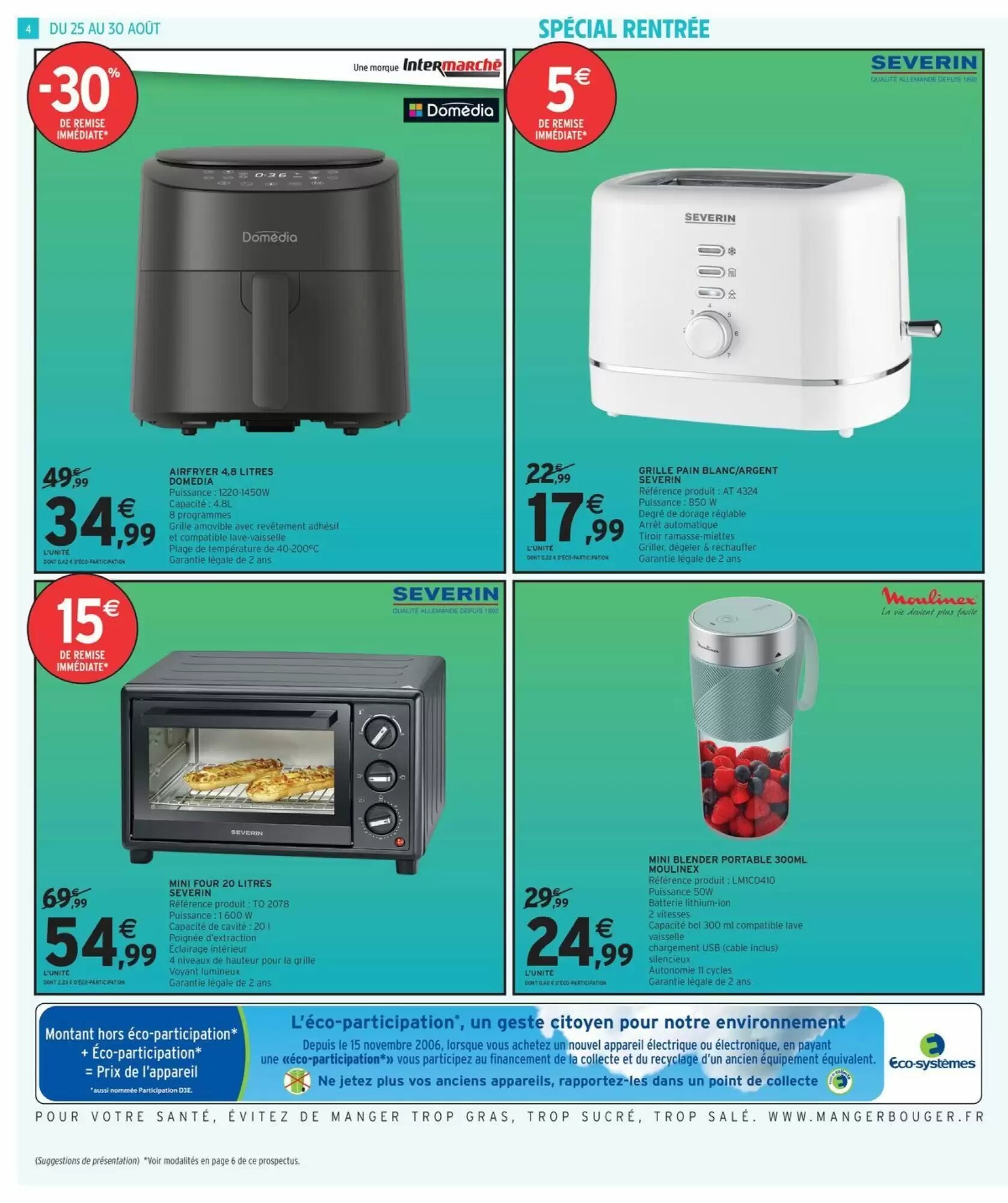 Prospectus promotionnel Intermarché valable à partir du 25/08/2026 - Page 4.