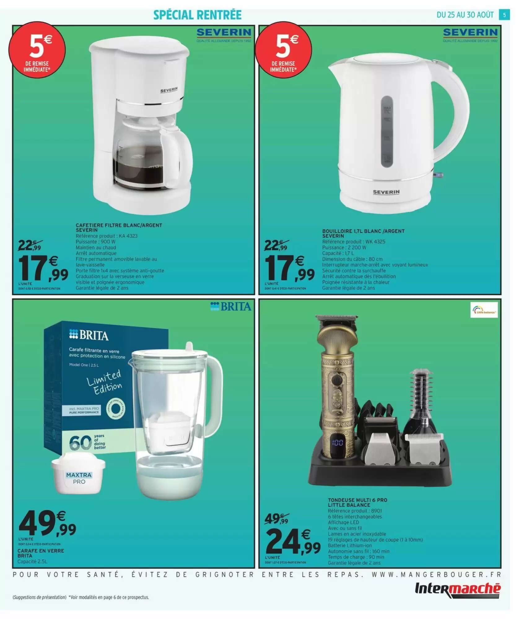 Prospectus promotionnel Intermarché valable à partir du 25/08/2026 - Page 5.