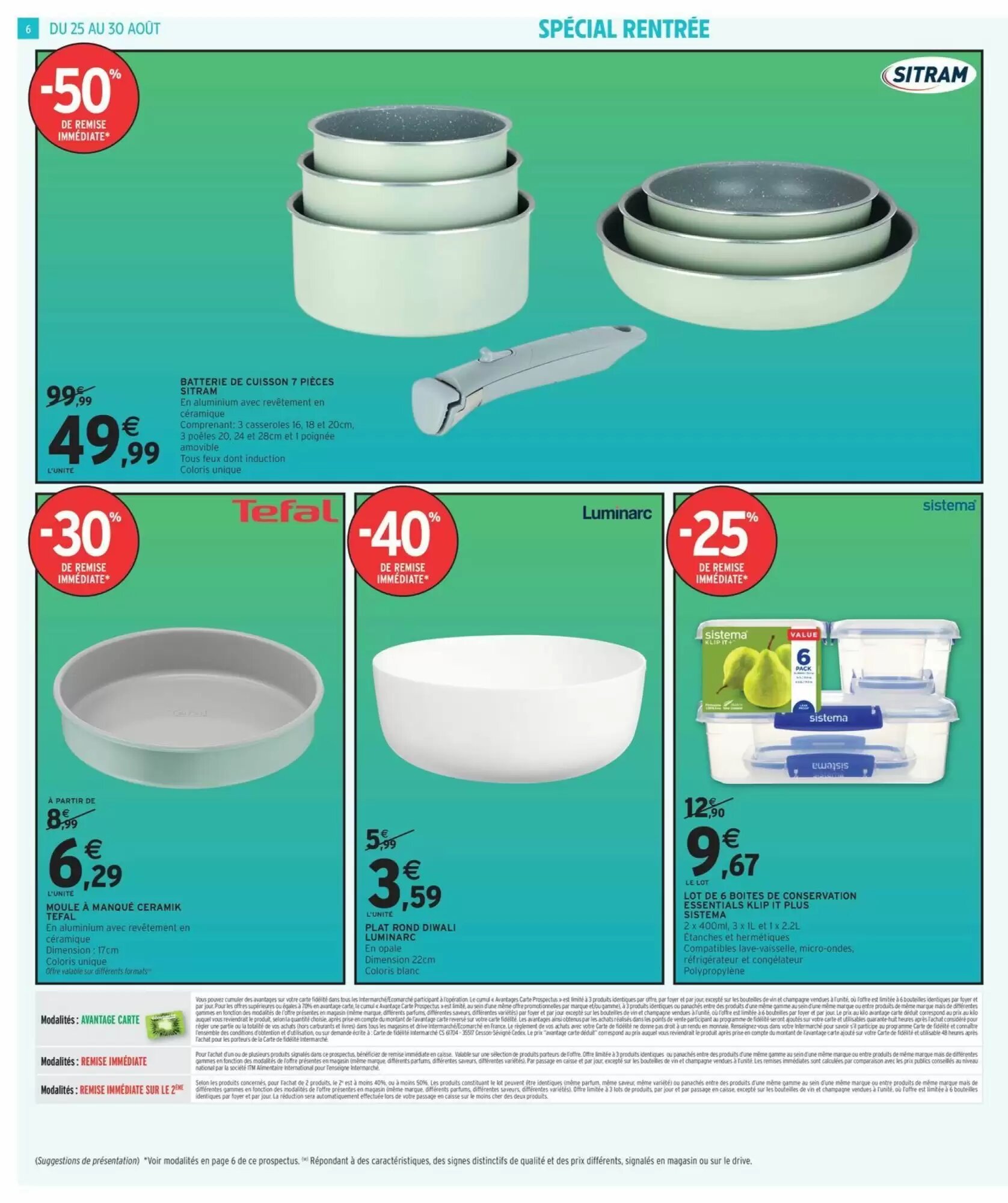 Prospectus promotionnel Intermarché valable à partir du 25/08/2026 - Page 6.