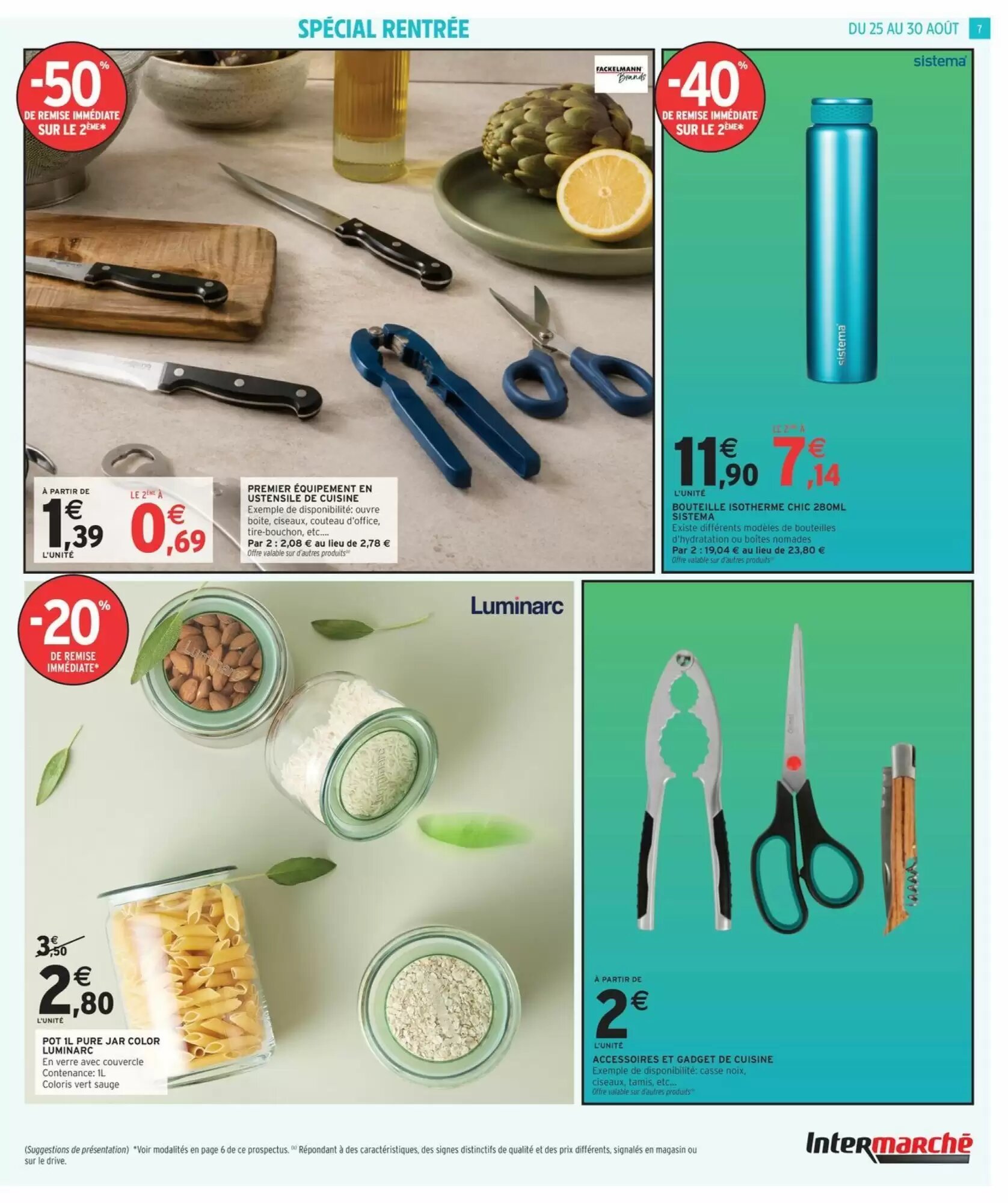 Prospectus promotionnel Intermarché valable à partir du 25/08/2026 - Page 7.