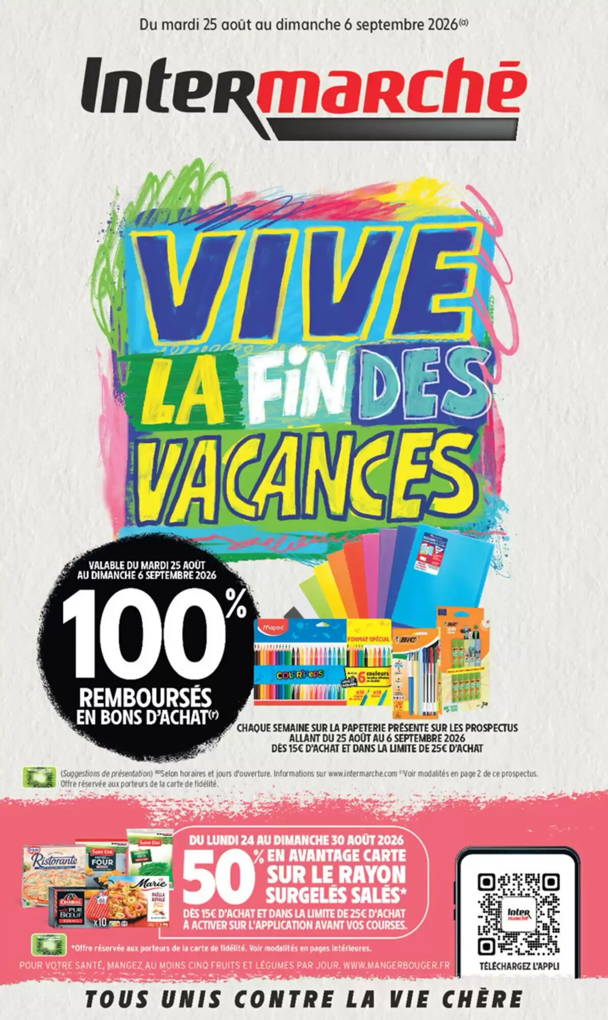 Prospectus promotionnel Intermarché valable à partir du 25/08/2026 - Page 1.