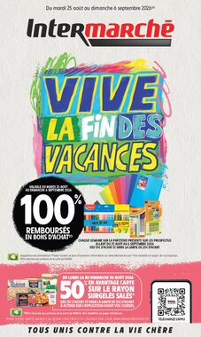 Prospectus promotionnel Intermarché valable à partir du 25/08/2026