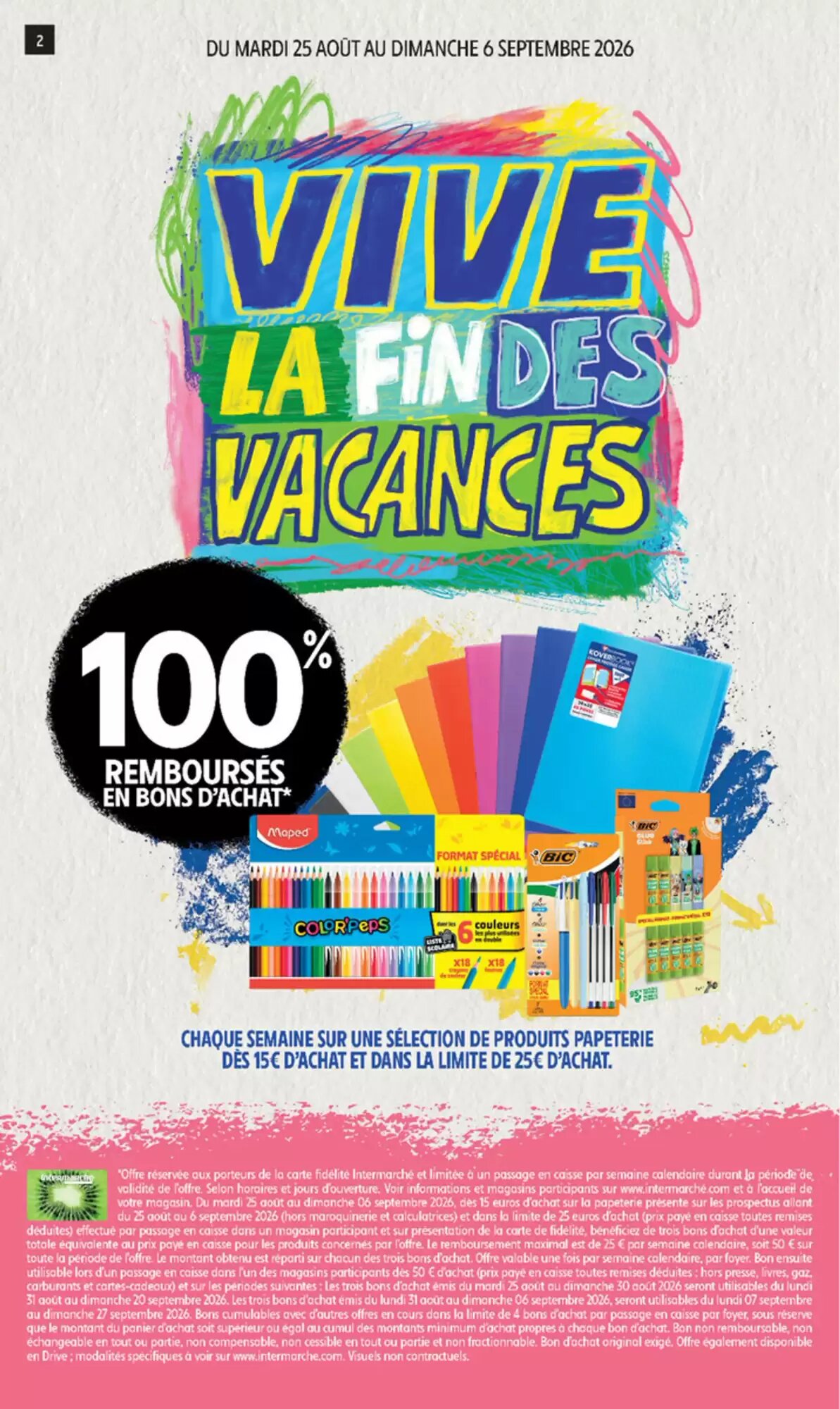 Prospectus promotionnel Intermarché valable à partir du 25/08/2026 - Page 2.