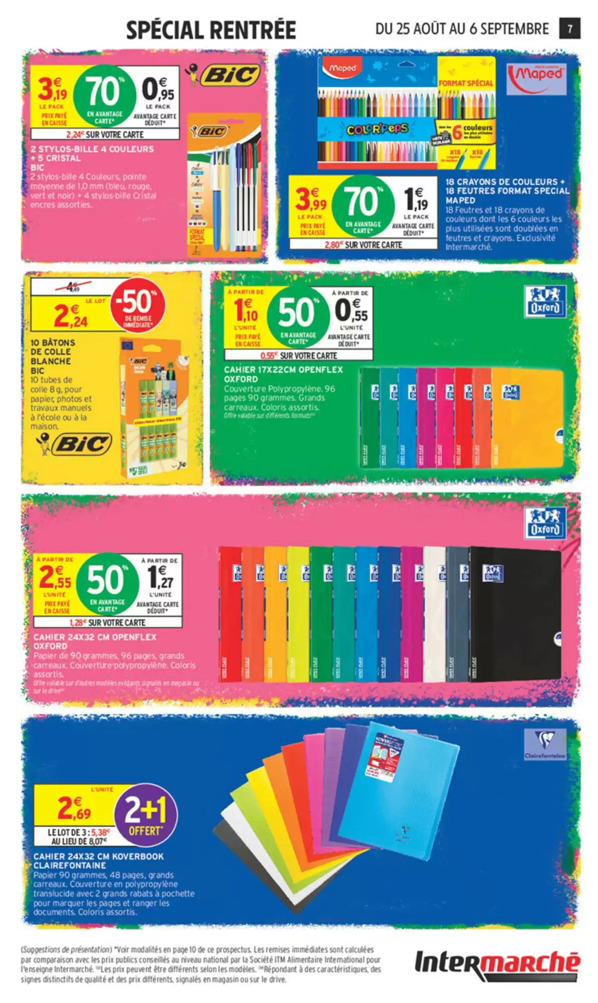 Prospectus promotionnel Intermarché valable à partir du 25/08/2026 - Page 7.
