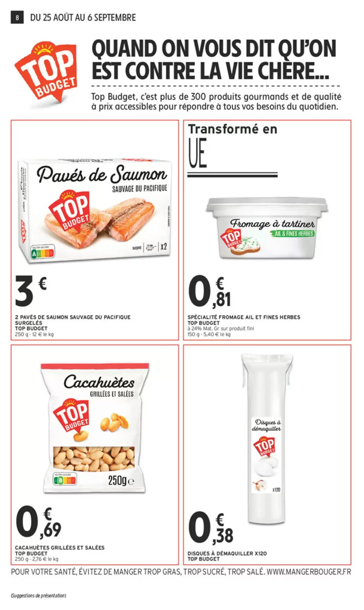 Prospectus promotionnel Intermarché valable à partir du 25/08/2026 - Page 8.