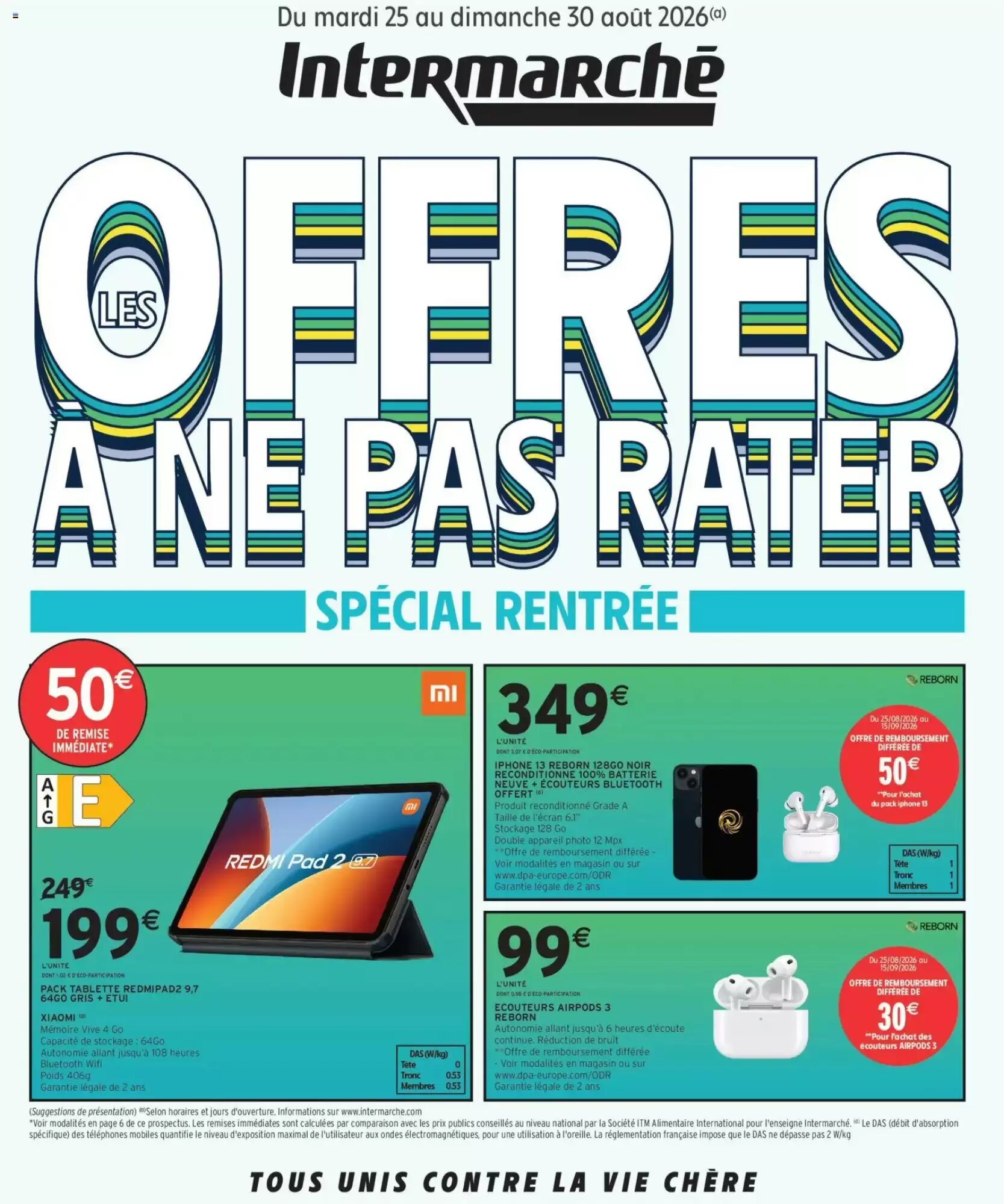 Prospectus promotionnel Intermarché valable à partir du 25/08/2026 - Page 1.