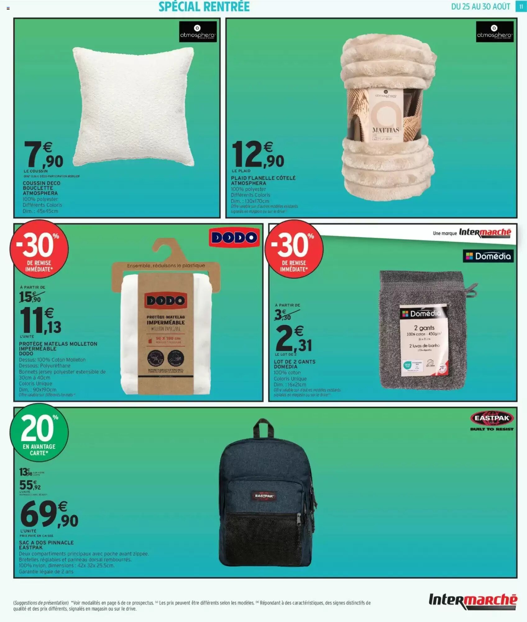 Prospectus promotionnel Intermarché valable à partir du 25/08/2026 - Page 11.