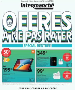 Prospectus promotionnel Intermarché valable à partir du 25/08/2026