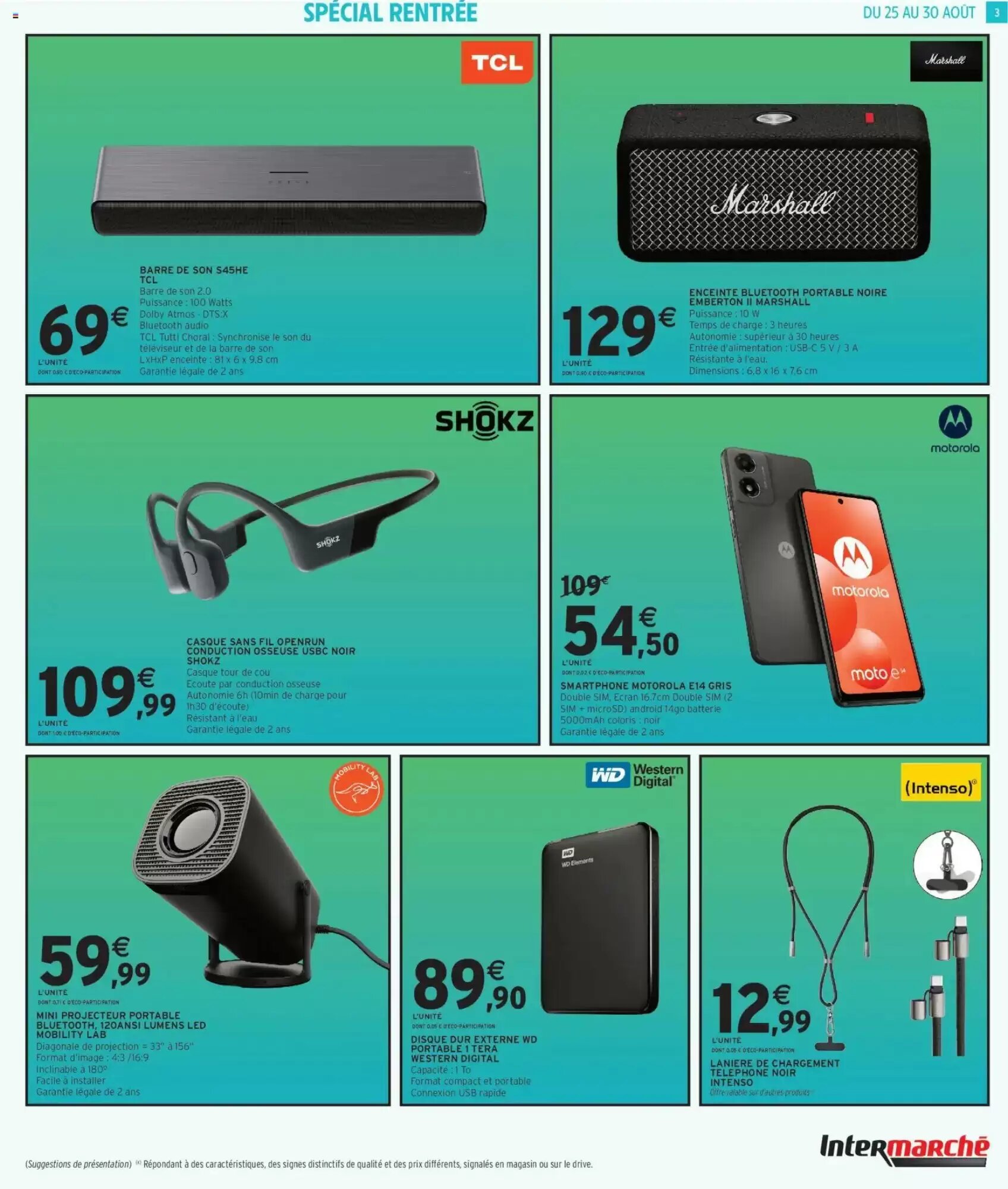 Prospectus promotionnel Intermarché valable à partir du 25/08/2026 - Page 3.
