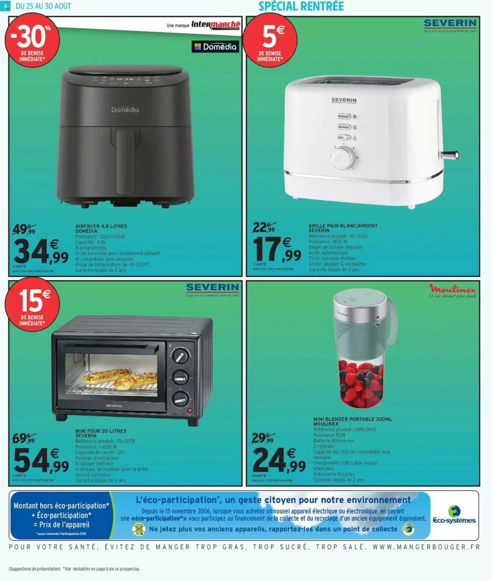 Prospectus promotionnel Intermarché valable à partir du 25/08/2026 - Page 4.