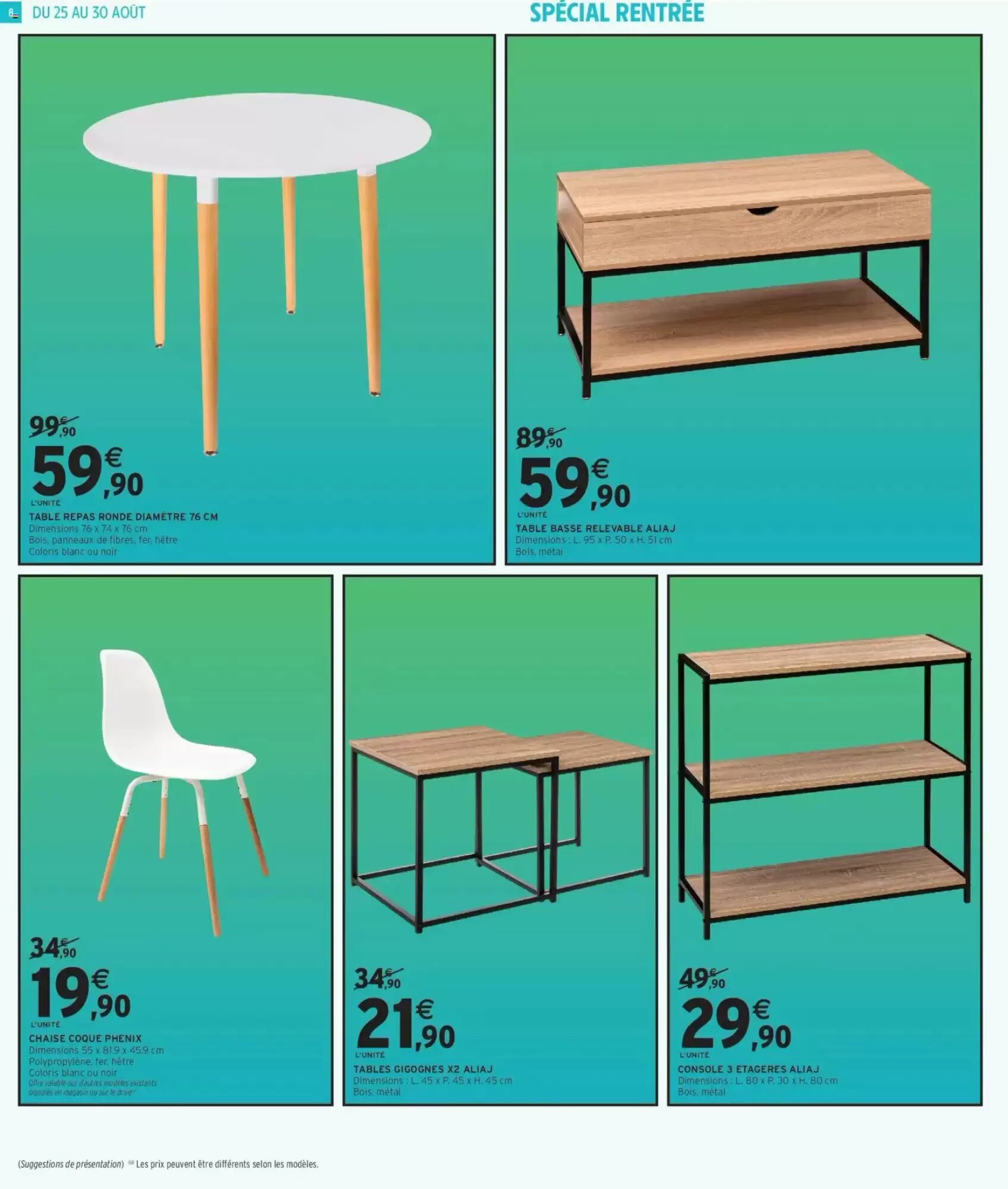 Prospectus promotionnel Intermarché valable à partir du 25/08/2026 - Page 8.