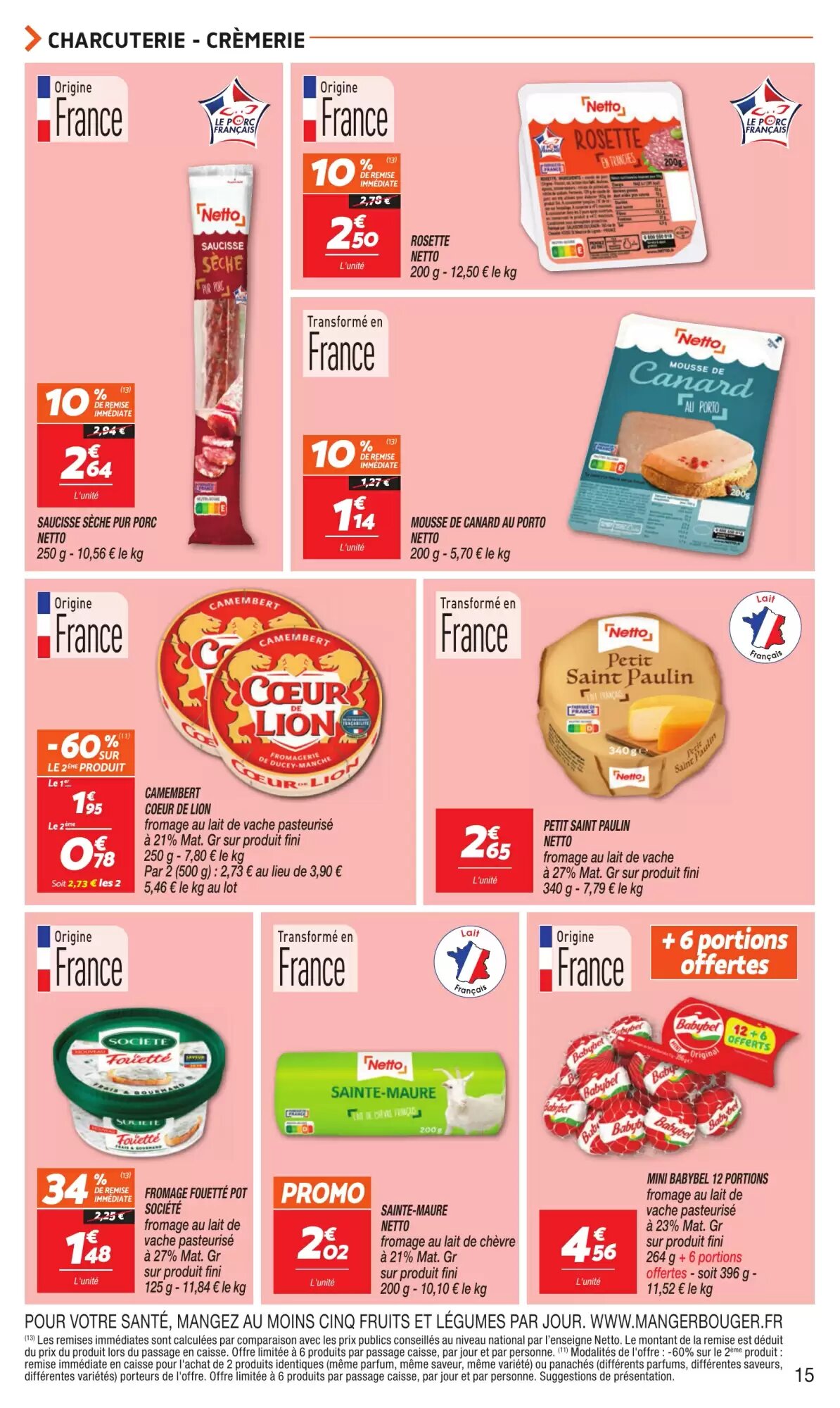 Prospectus promotionnel Netto valable à partir du 25/08/2026 - Page 15.